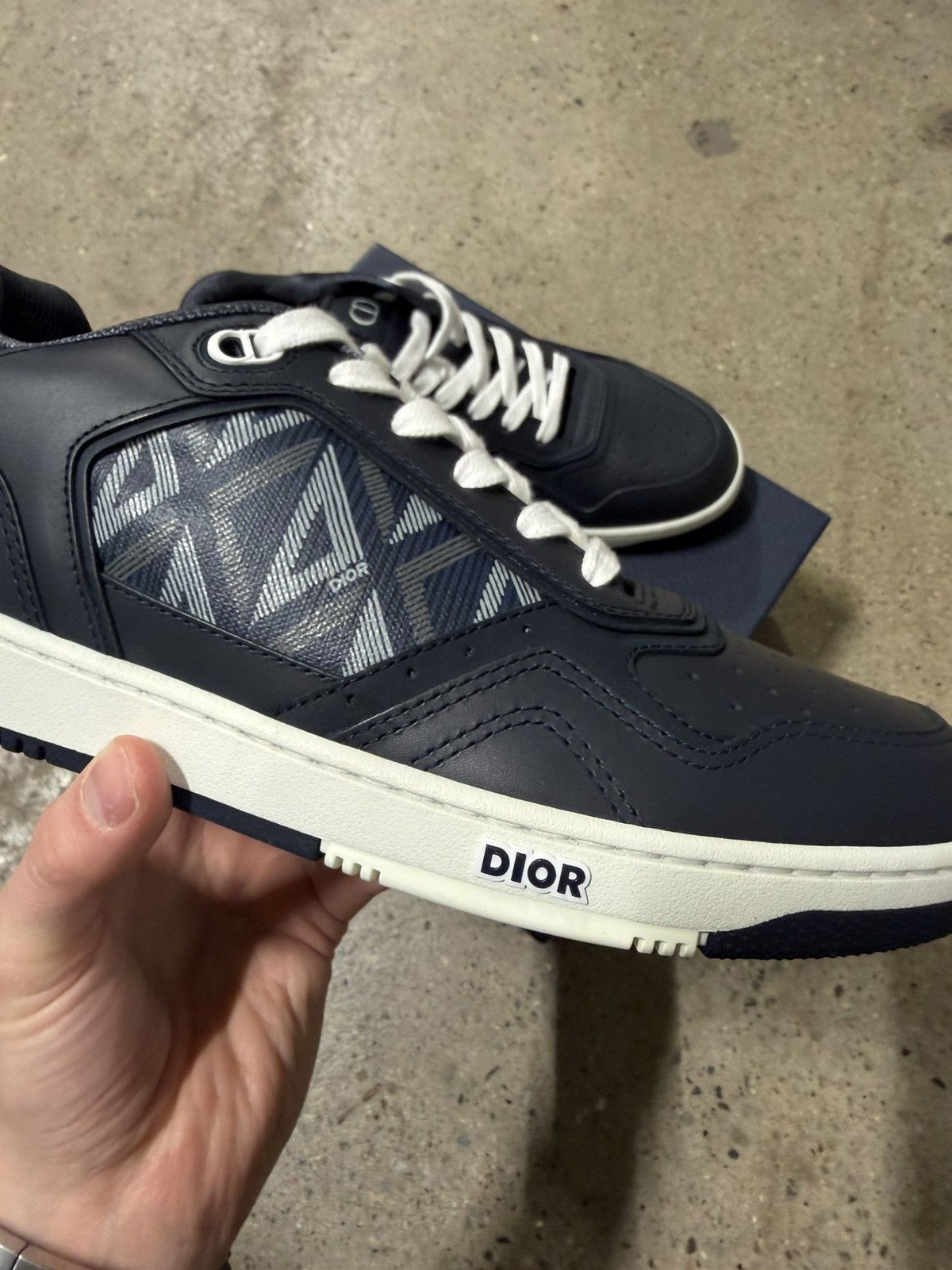 Dior Dior B27 Diamond Sneaker NEW 1300$ Size US 9 / EU 42 - 2 Thumbnail