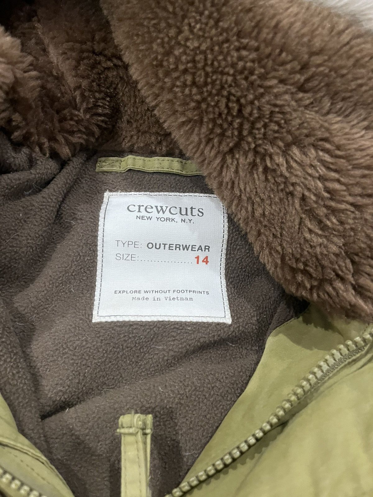 J.Crew Crewcuts olive green parka winter jacket mens small Size US S / EU 44-46 / 1 - 2 Thumbnail