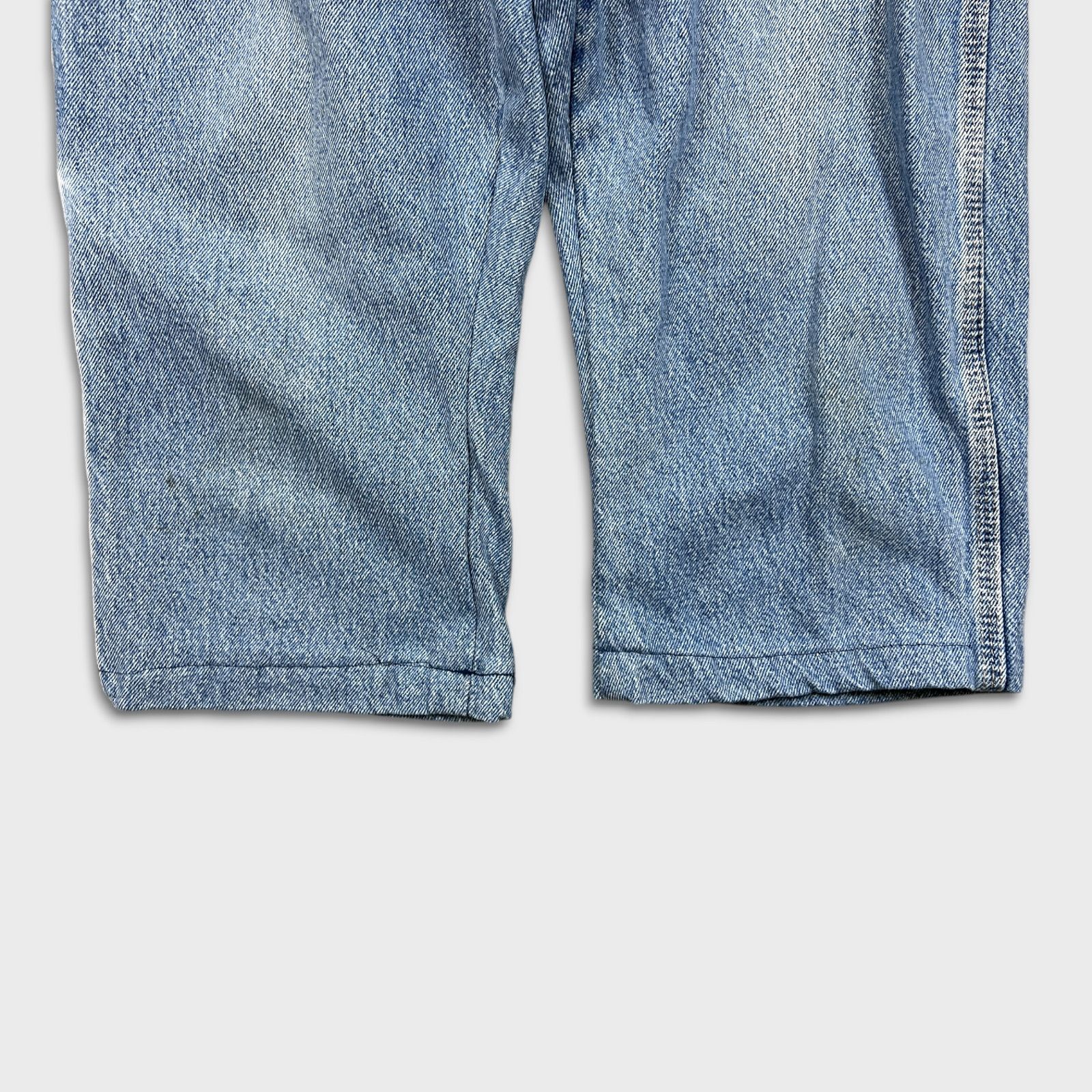 Dickies × Vintage Dickies Shorts 32x19 Hemmed Workwear Baggy Denim Jeans Pants Size US 32 / EU 48 - 3 Thumbnail