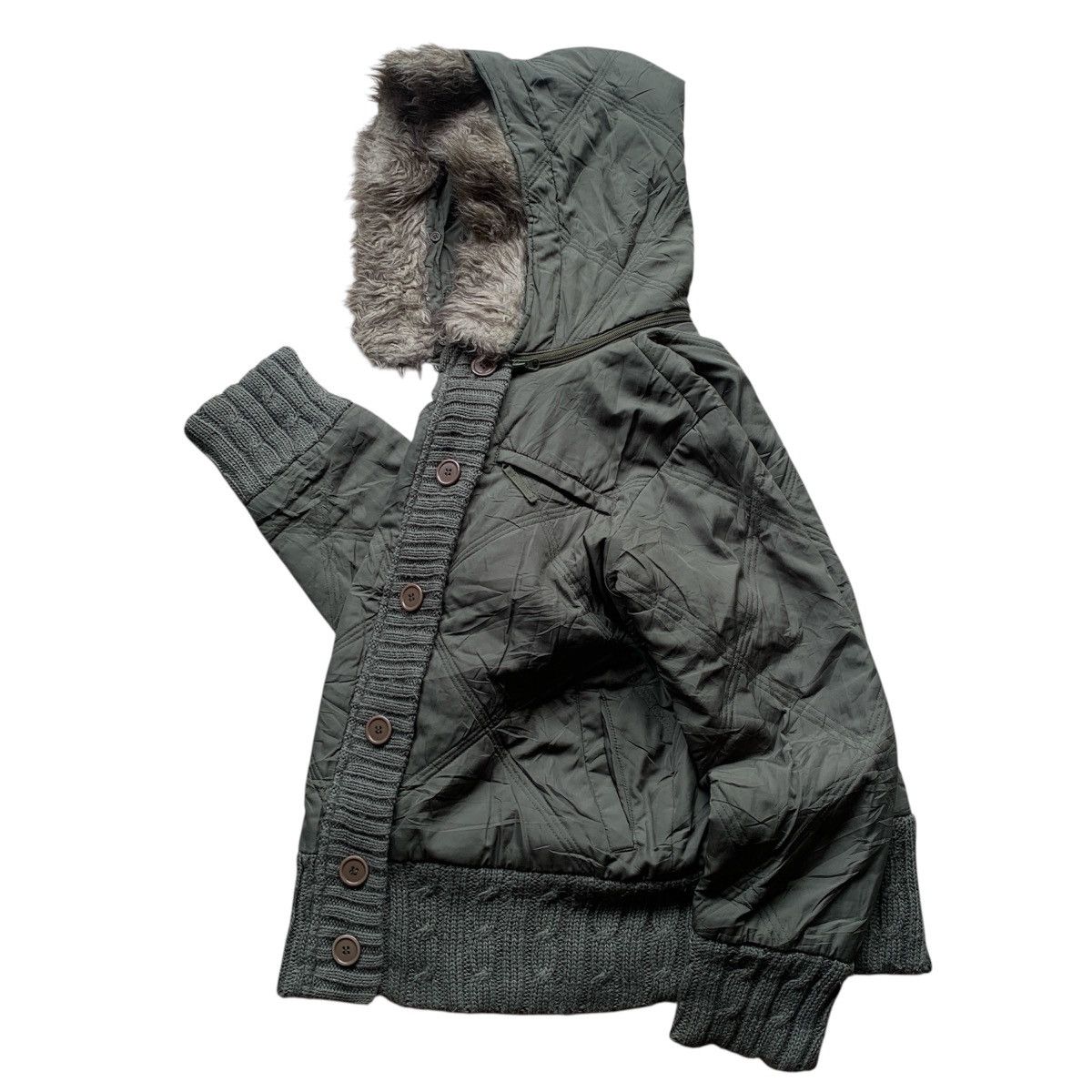 14th Addiction JKG Puffer Fur ifsixwasnine GOA Style Jacket Size US L / EU 52-54 / 3 - 13 Thumbnail