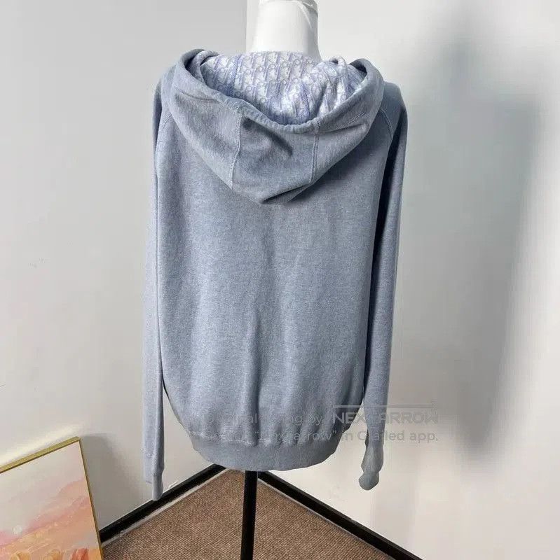 Dior Dior Blue Women's Hoodie in XL Size . Size XL / US 12-14 / IT 48-50 - 2 Thumbnail