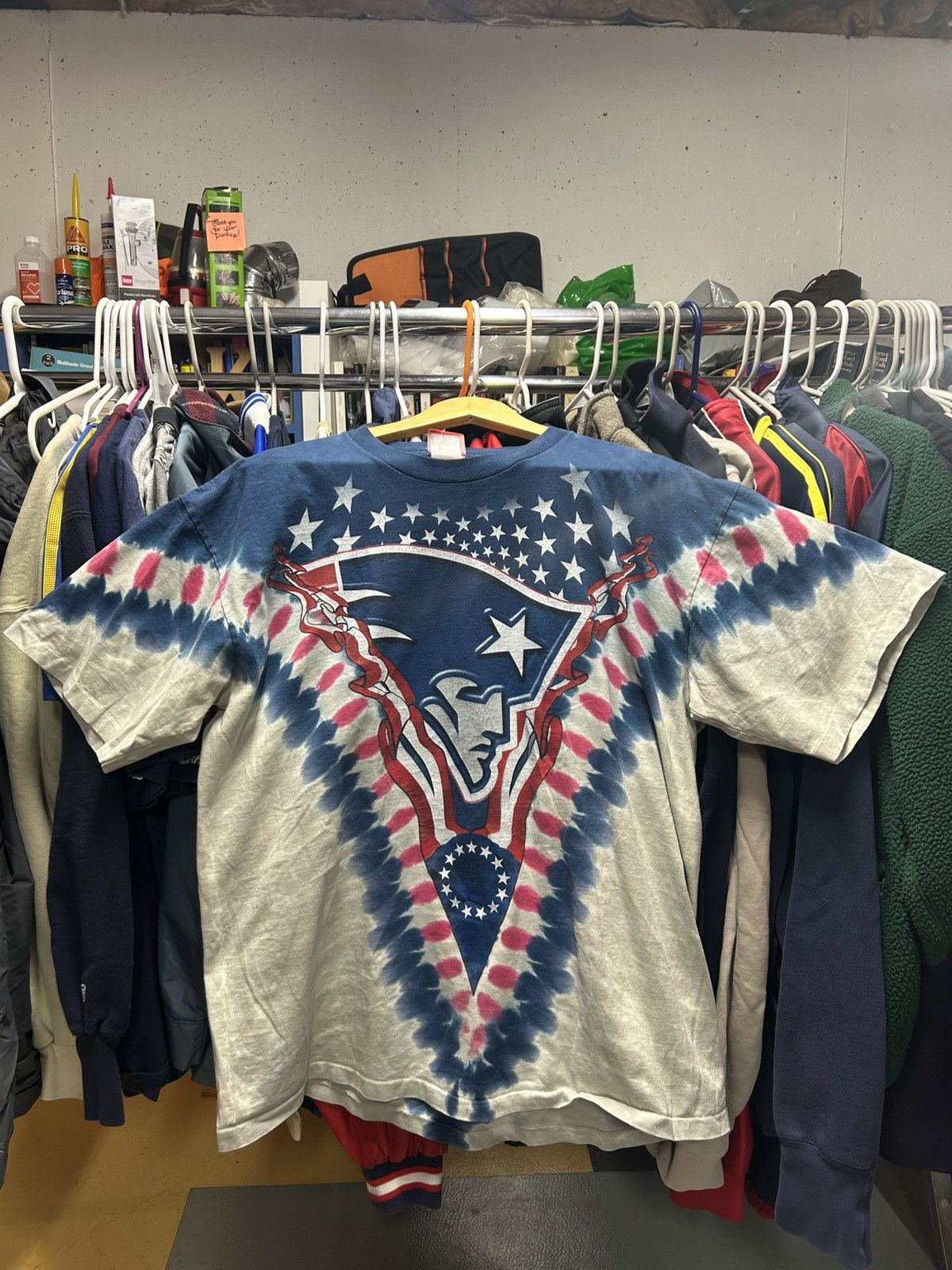 NFL × Vintage Vintage Patriots AOP Tee Size US XL / EU 56 / 4 - 1 Thumbnail