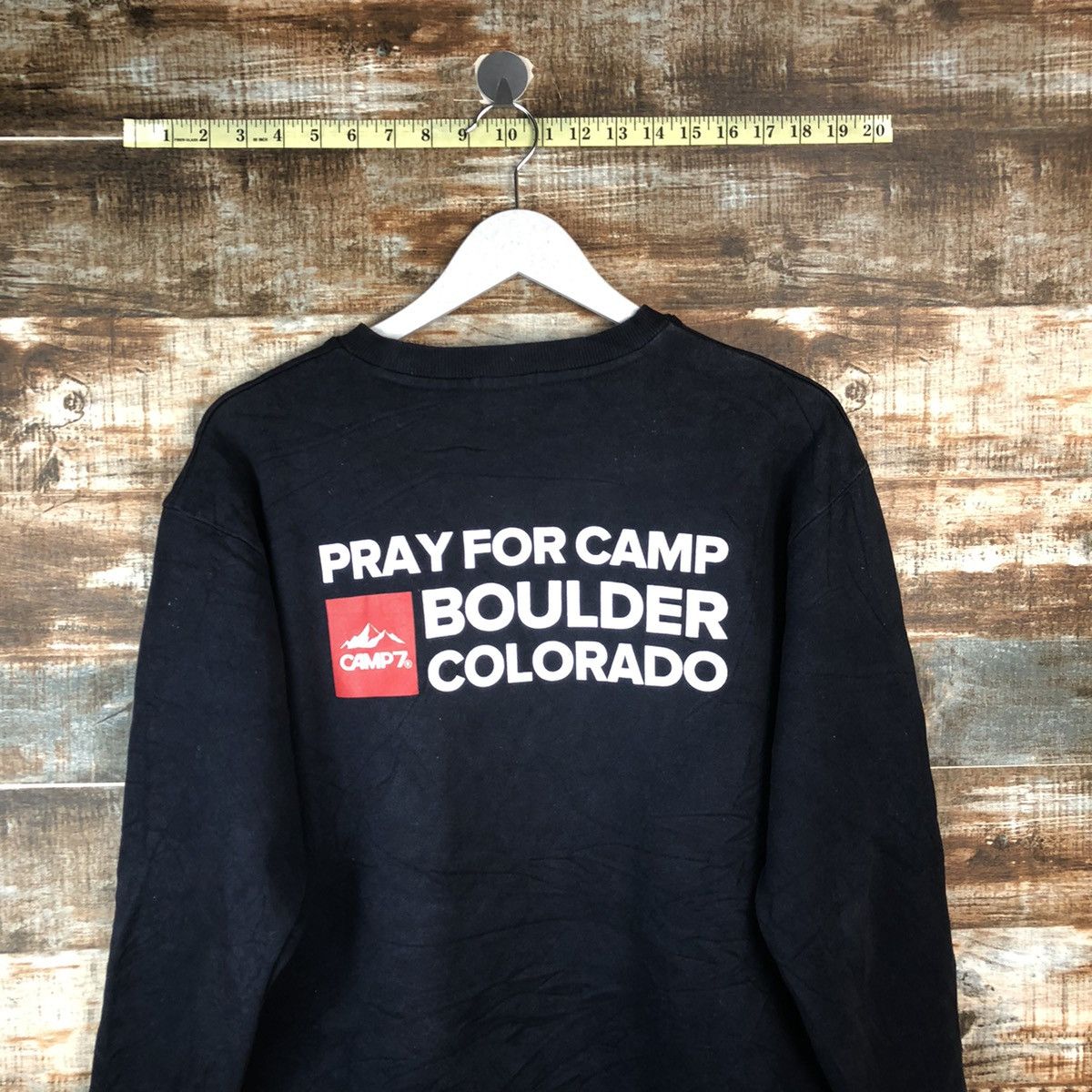 Japanese Brand Camp 7 Dark Blue Sweatshirt #A2025 Size US M / EU 48-50 / 2 - 15 Thumbnail