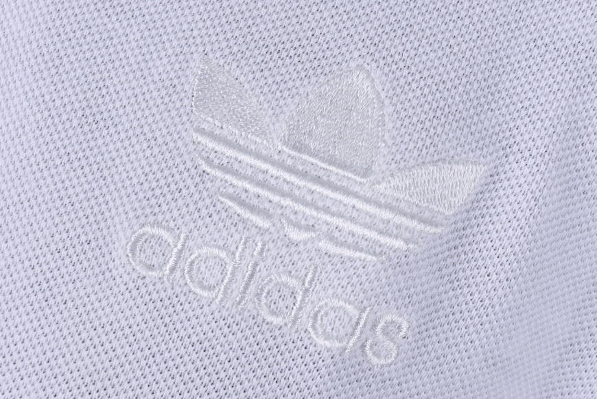 Adidas Adidas Vintage Trefoil White Polo Shirt Size M Size US M / EU 48-50 / 2 - 4 Thumbnail