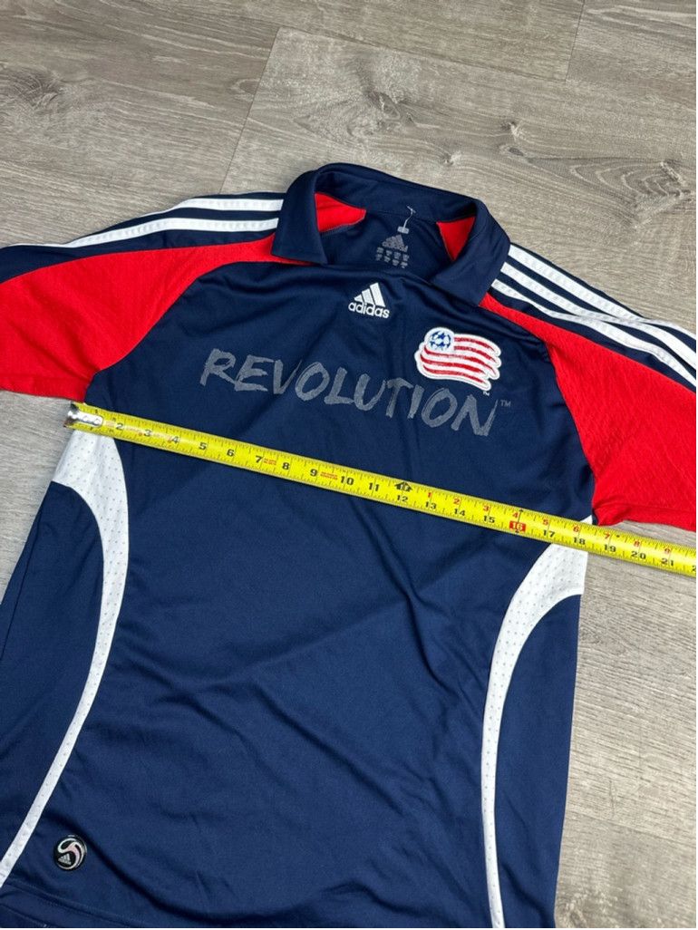 Adidas Men's Adidas Revolution Soccer Jersey Small Navy Red Size US S / EU 44-46 / 1 - 4 Thumbnail