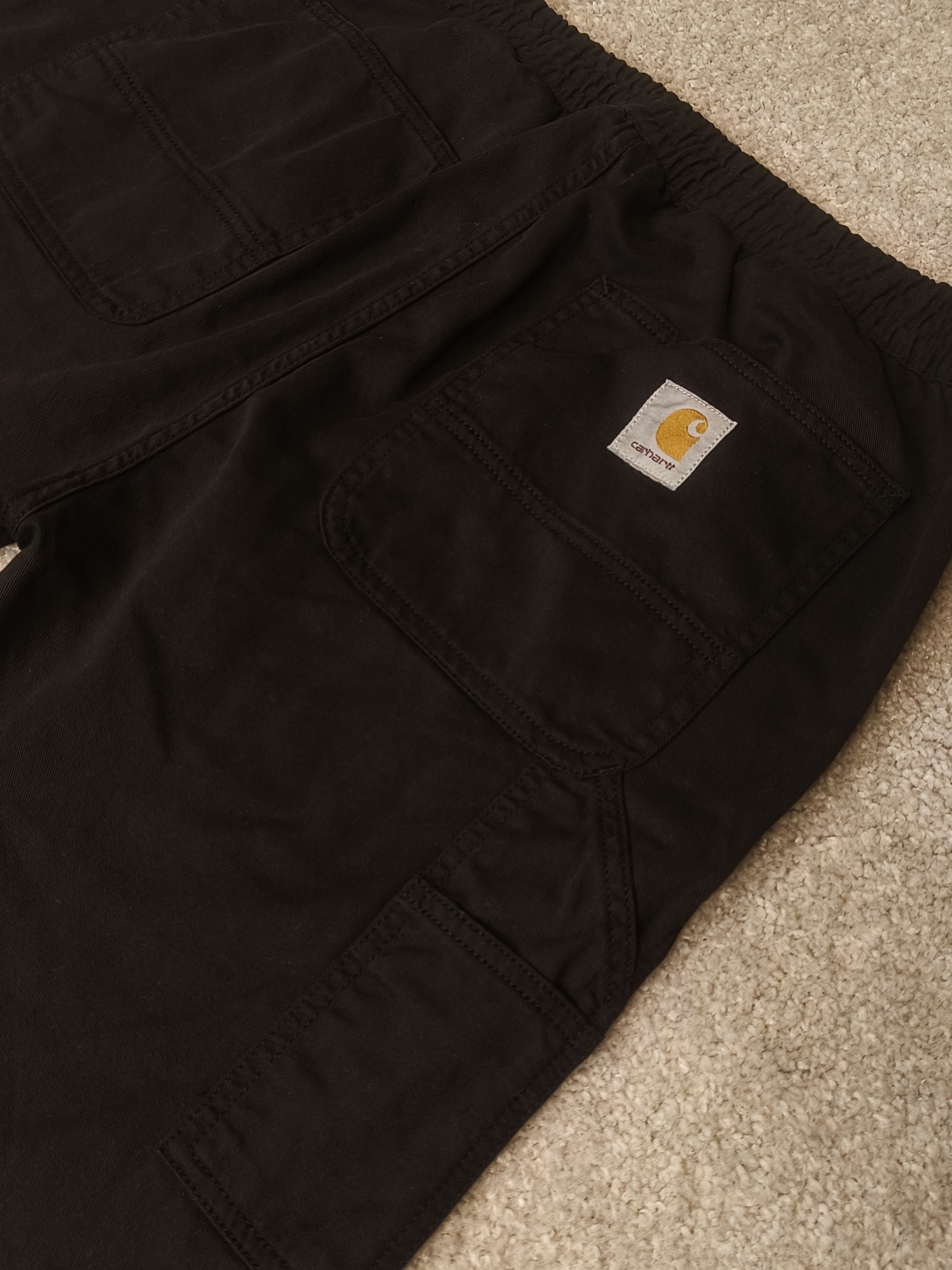 Carhartt Wip Carhartt WIP Flint Black Cargo Shorts Size US 30 / EU 46 - 2 Thumbnail