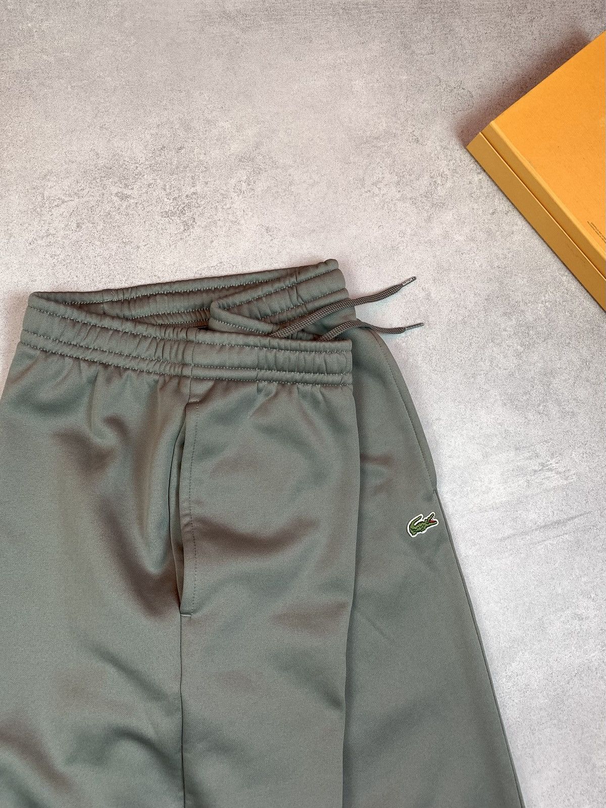 Lacoste Lacoste Fleece Pants Mens Grey Size M Size US 31 - 6 Thumbnail