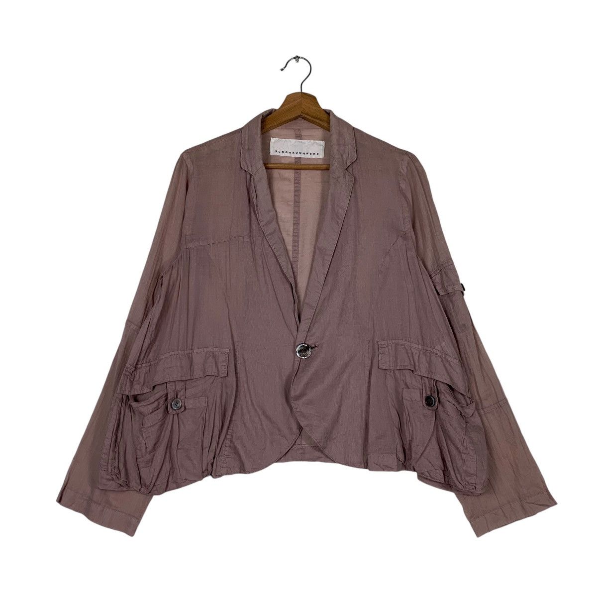 Sunao Kuwahara Sunao Kuwahara Crop Jacket Size M / US 6-8 / IT 42-44 - 1 Thumbnail