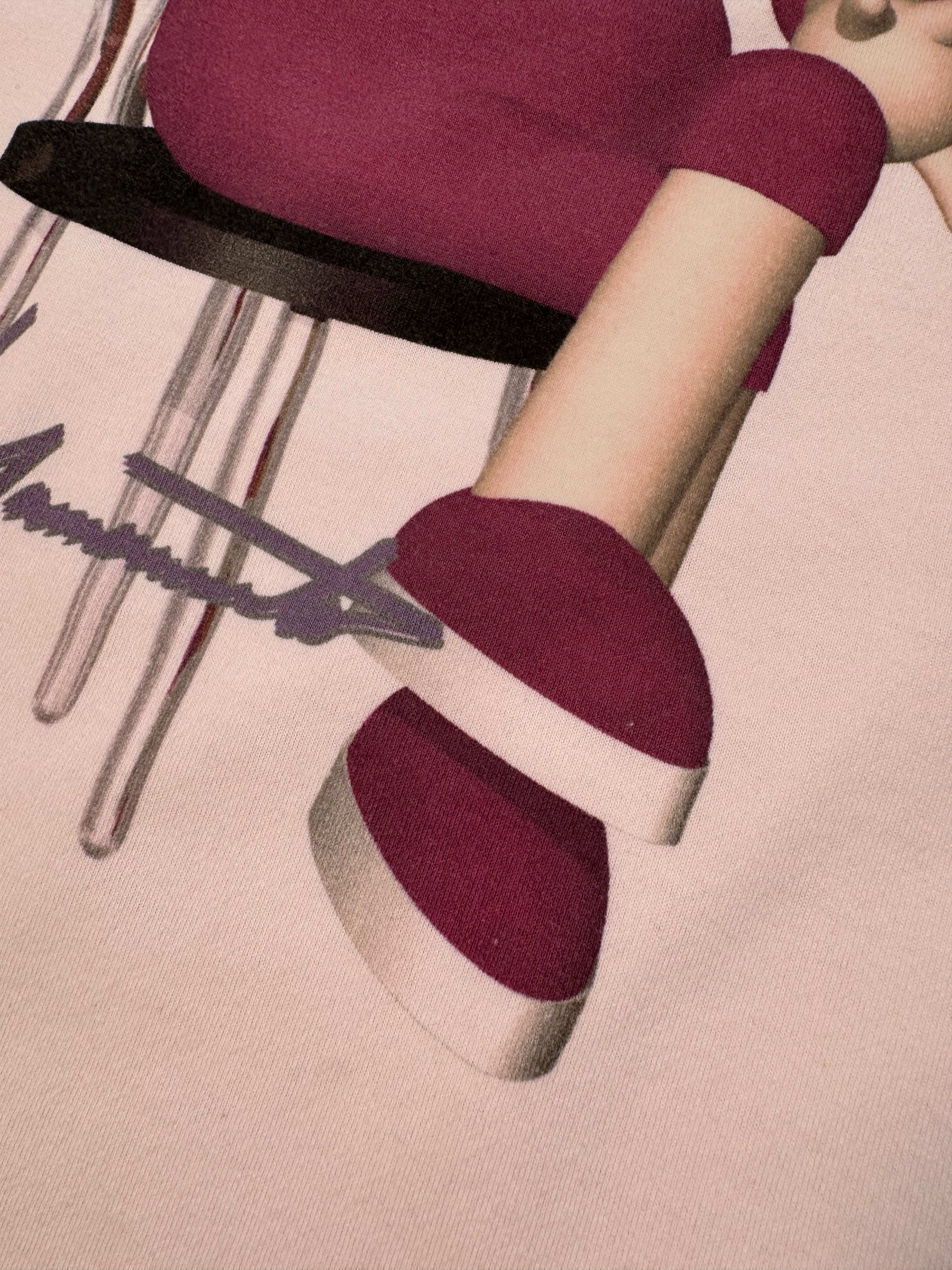 Yohji Yamamoto Yohji Yamamoto SS 2002 Saeko Doll Martini T Shirt Size US L / EU 52-54 / 3 - 7 Thumbnail