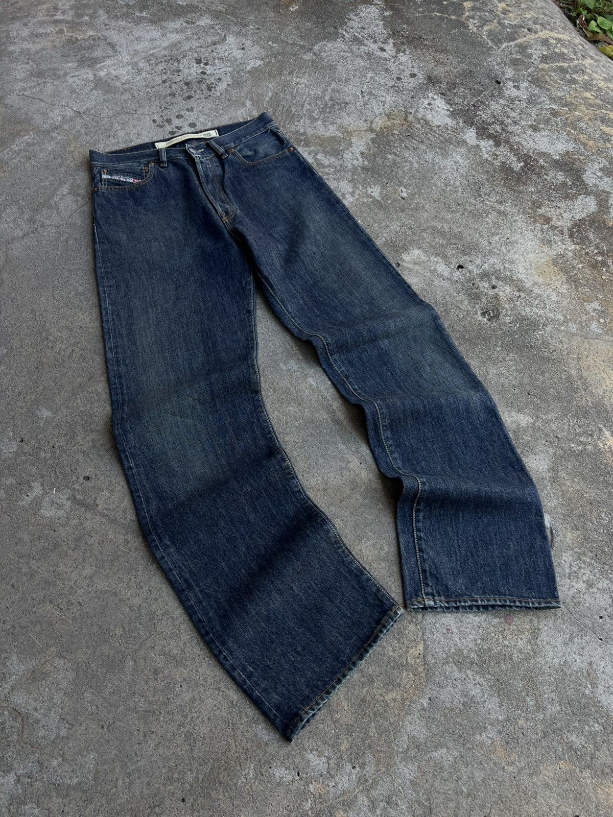 Diesel Crazy Vintage Diesel Japan Denim Jeans Wide Leg Hysteric Size US 30 / EU 46 - 2 Thumbnail