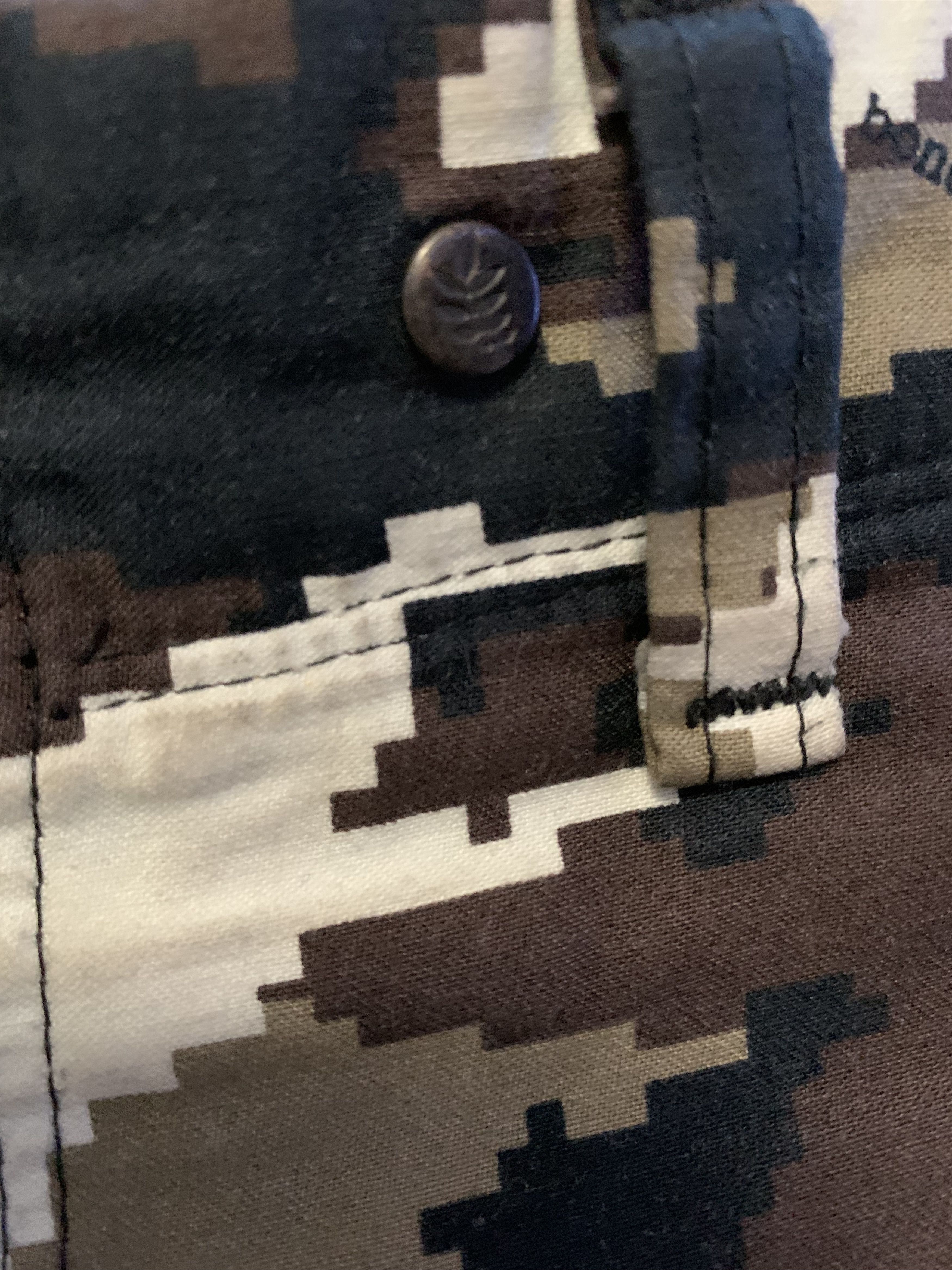 Rag & Bone RAG & BONE Desert Camo Pant ⊛ BROWN/BEIGE/WHITE ⊛ Flw/GtlyWn Size US 29 - 7 Thumbnail