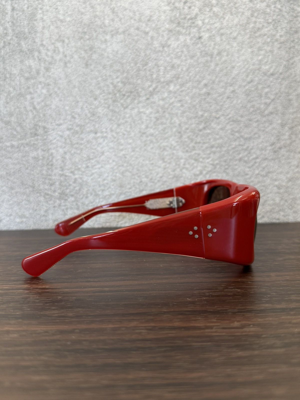 Jacques Marie Mage Jacques Marie Mage Benson Red Sunglasses 98 Out Of 100 Size ONE SIZE - 7 Thumbnail