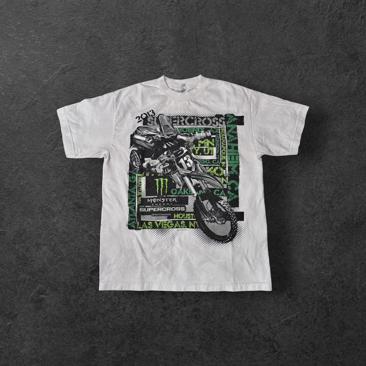 AAA AMA Supercross T-Shirt Monster Energy Y2K Size US M / EU 48-50 / 2 - 1 Thumbnail