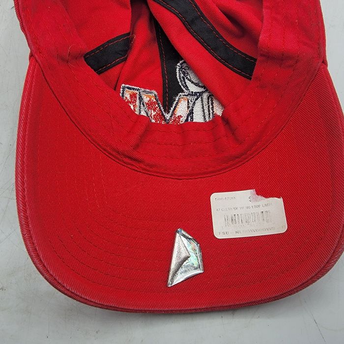 Men's '47 Red Super Bowl LVI Clean Up Adjustable Hat