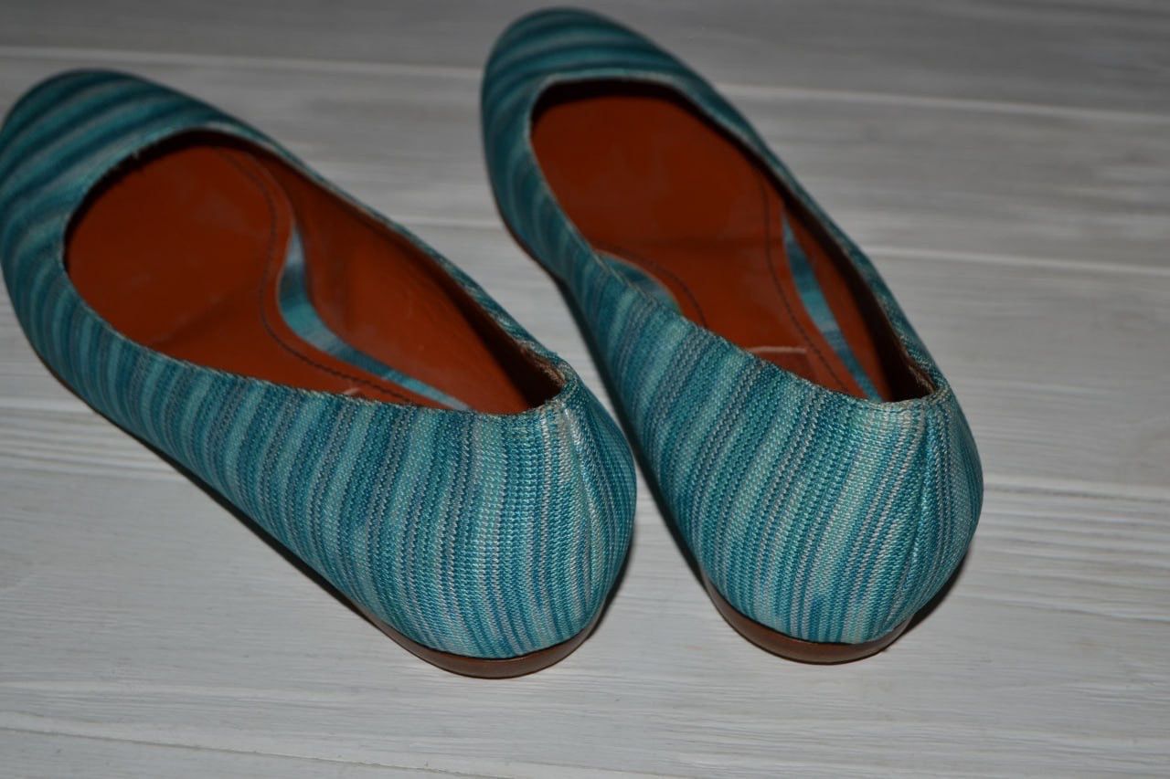 Missoni Missoni Knit Striped Classic Ballet Flat Shoe Size EUR 37 Size US 6 / IT 36 - 8 Thumbnail