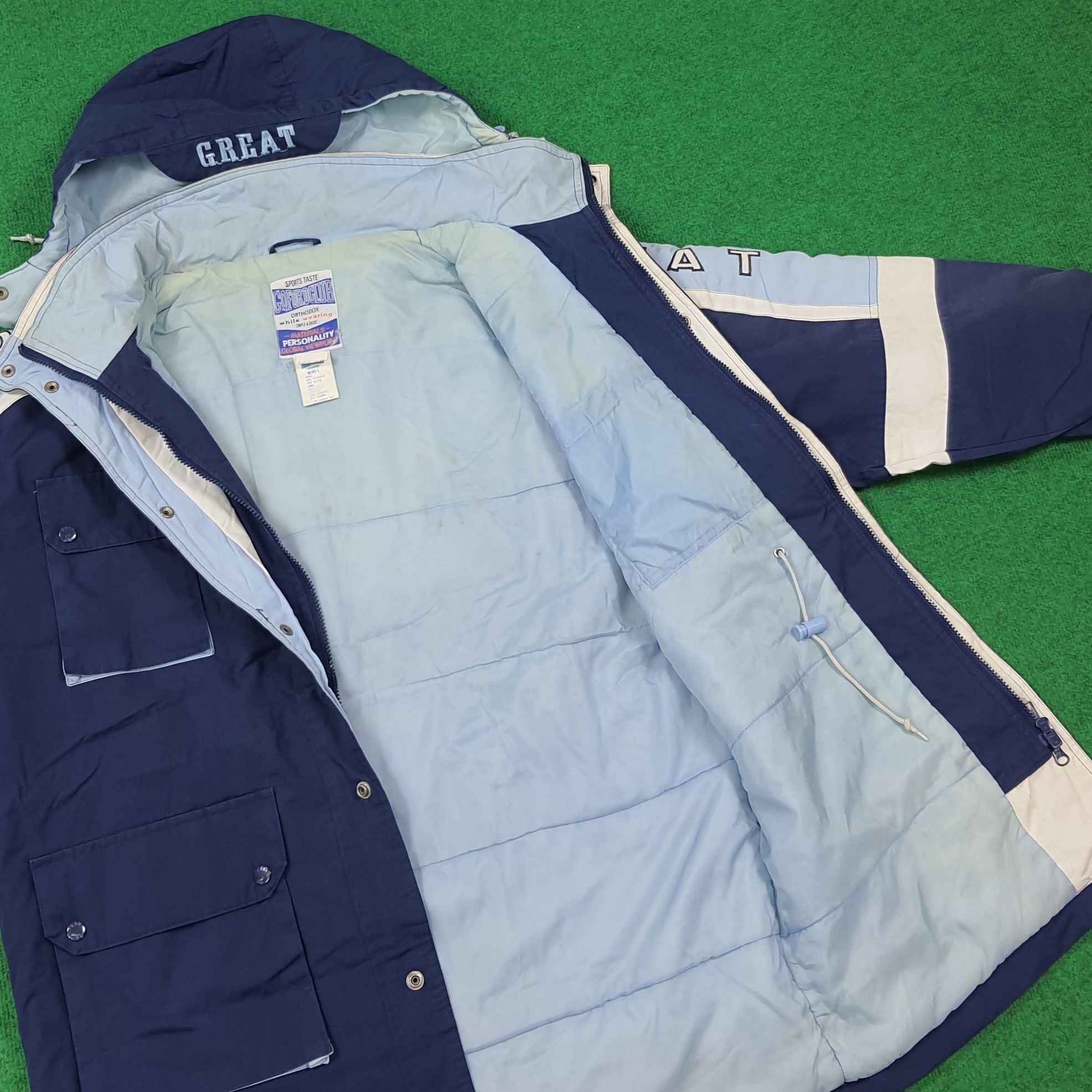 Vintage Vintage 90s GQford Club Team Sport Parka NYC Jacket C284N4 Size US L / EU 52-54 / 3 - 10 Thumbnail