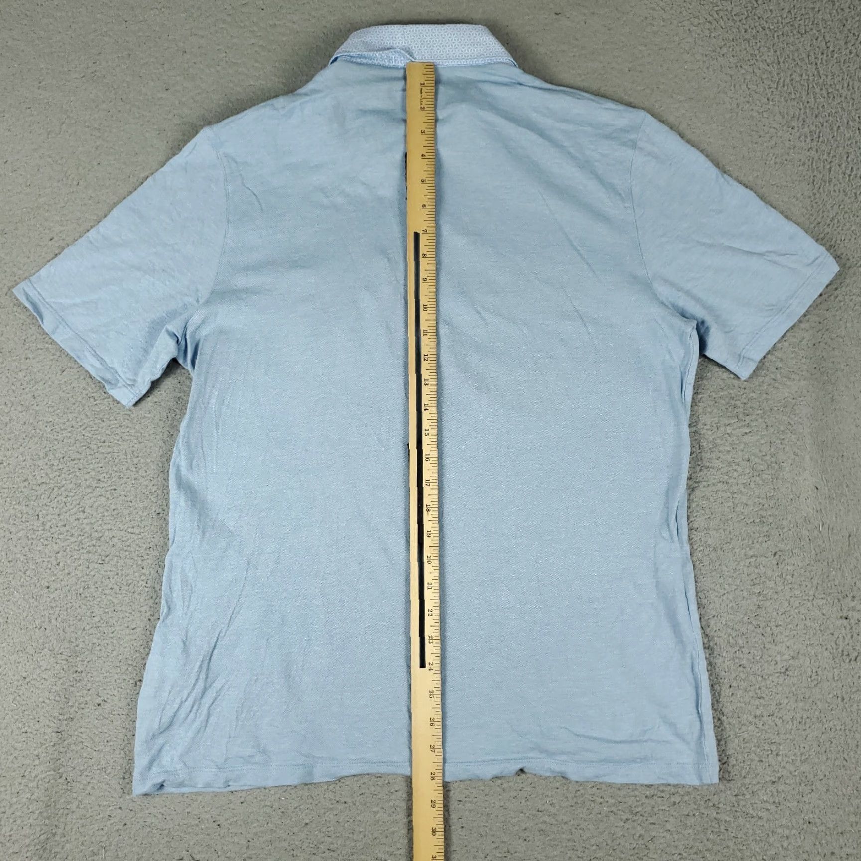 Ted Baker Ted Baker Polo Shirt Mens Size 5 Blue Short Sleeve Casual Activewear Size US S / EU 44-46 / 1 - 4 Thumbnail