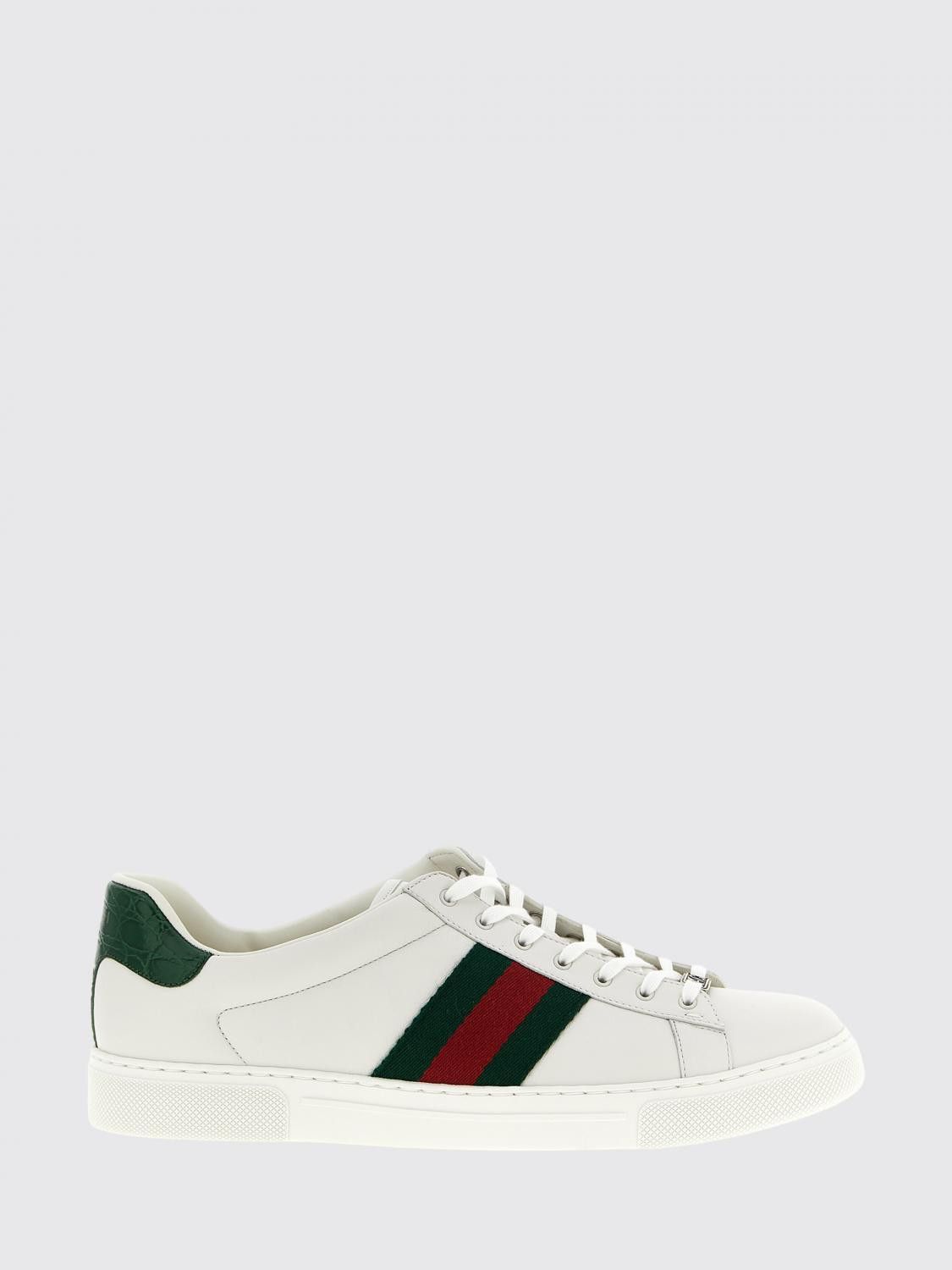 Gucci Gucci Sneakers Men White Size US 13 / EU 46 - 1 Thumbnail