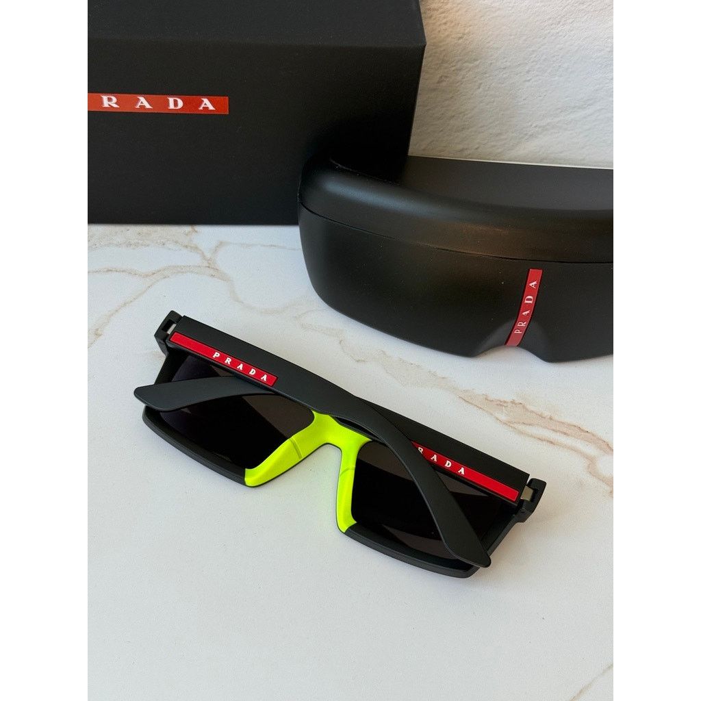 Prada NEW Prada Sport PS A07S Sunglasses in Black Red Mirror $430 Size ONE SIZE - 2 Thumbnail