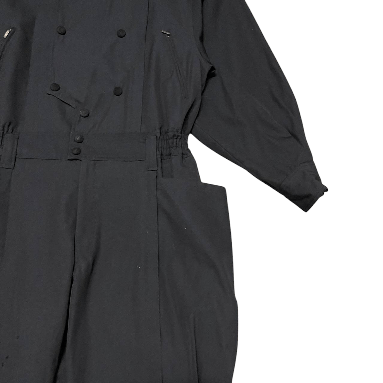 Issey Miyake Vintage Arrston Volaju Kohshin Satoh Laine Wool Coveralls Size US 34 / EU 50 - 4 Thumbnail