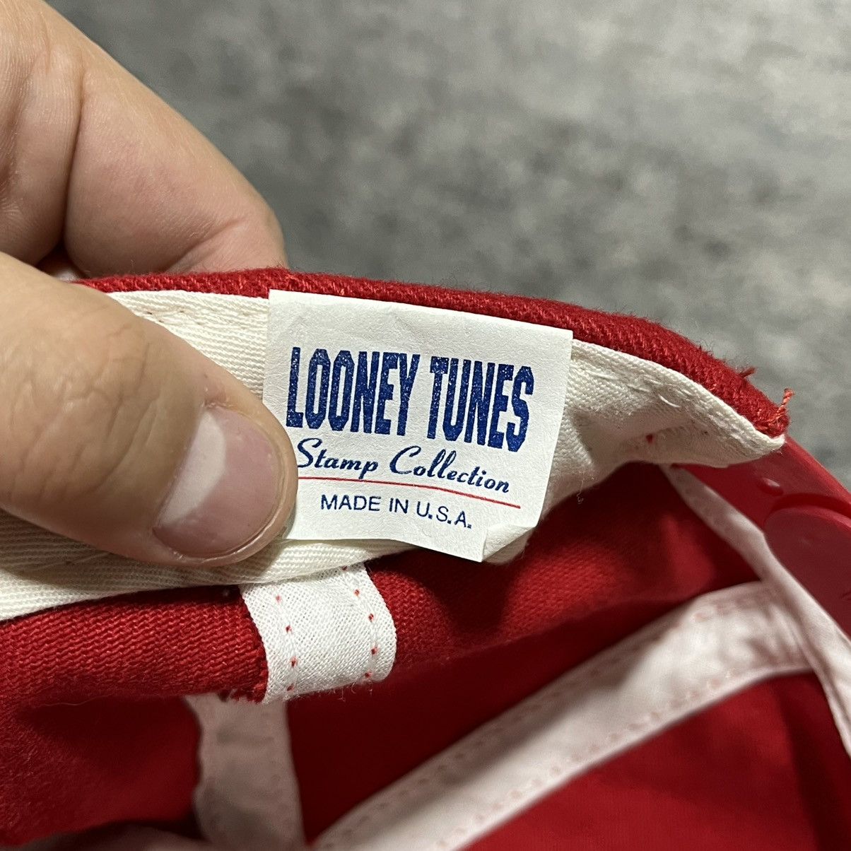 Vintage Vintage 90s Looney Tunes Bug Bunny U.S. Mail Snapback Hat Size ONE SIZE - 6 Thumbnail