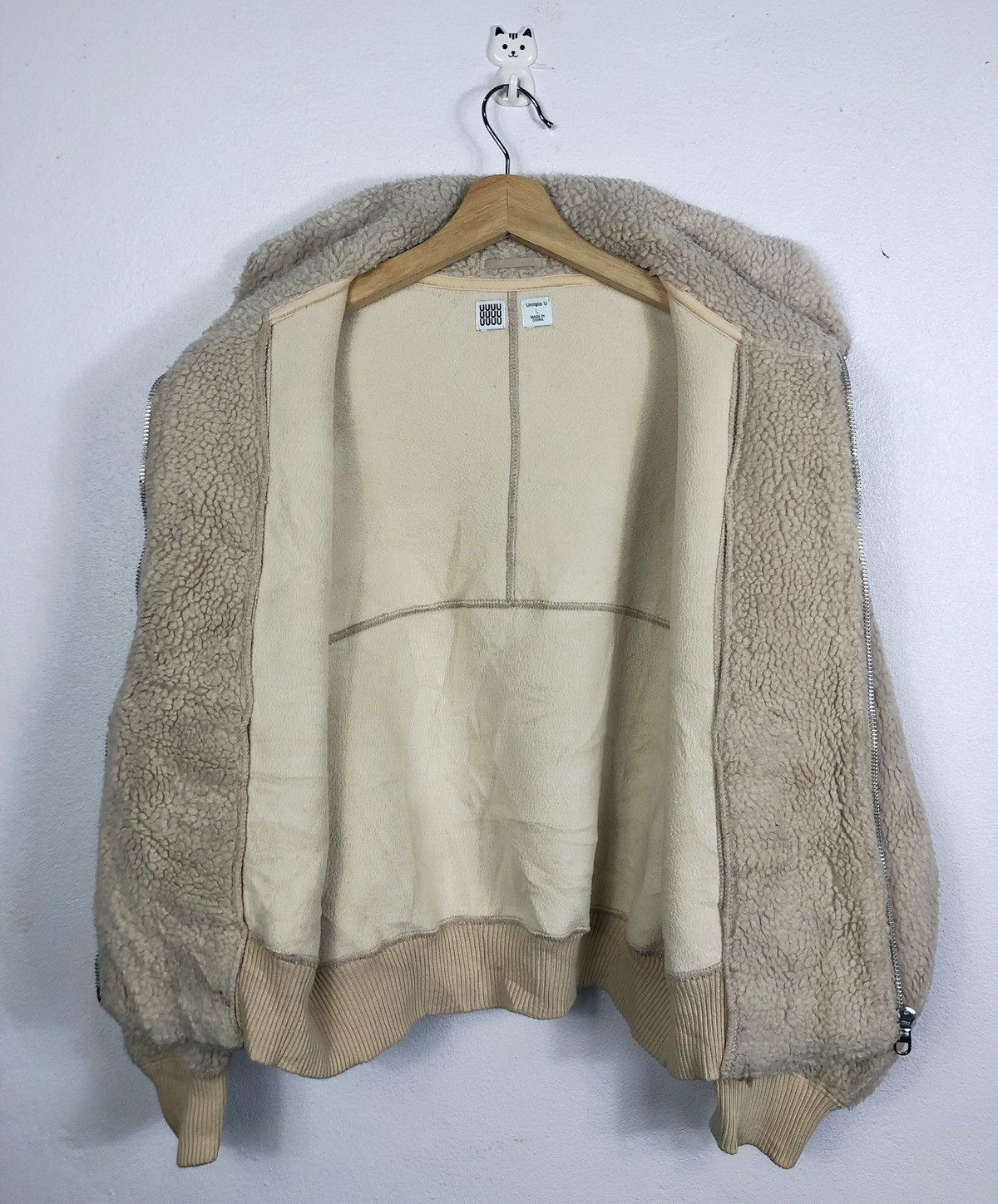 Lemaire × Uniqlo Rare Uniqlo X Lemaire UUUU Fleece Zipper Jacket Size US L / EU 52-54 / 3 - 7 Thumbnail