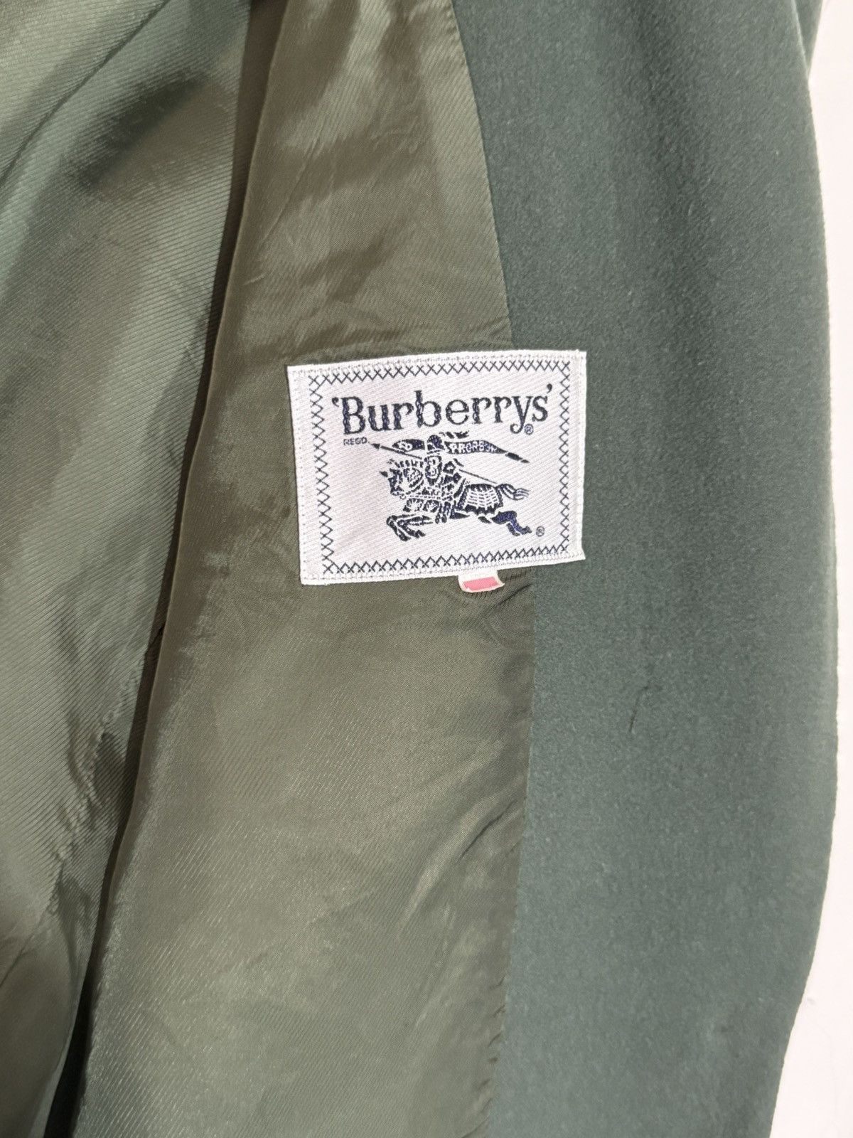 Burberry Burberry Green Blazer Coat Size 40R - 2 Thumbnail