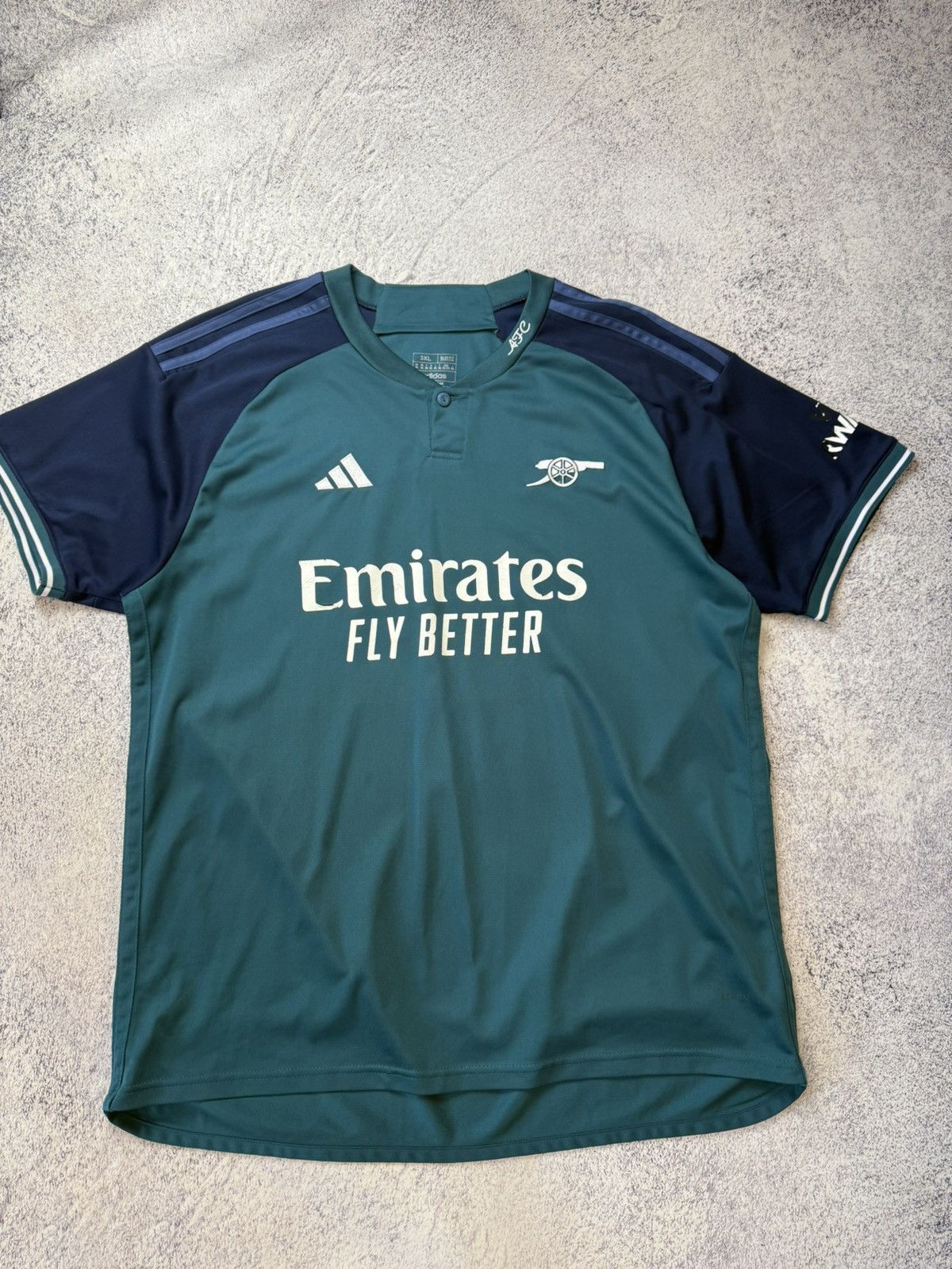 Other Vintage Arsenal 23/24 Blockcore Jersey Y2K Drill Size US XXL / EU 58 / 5 - 3 Thumbnail