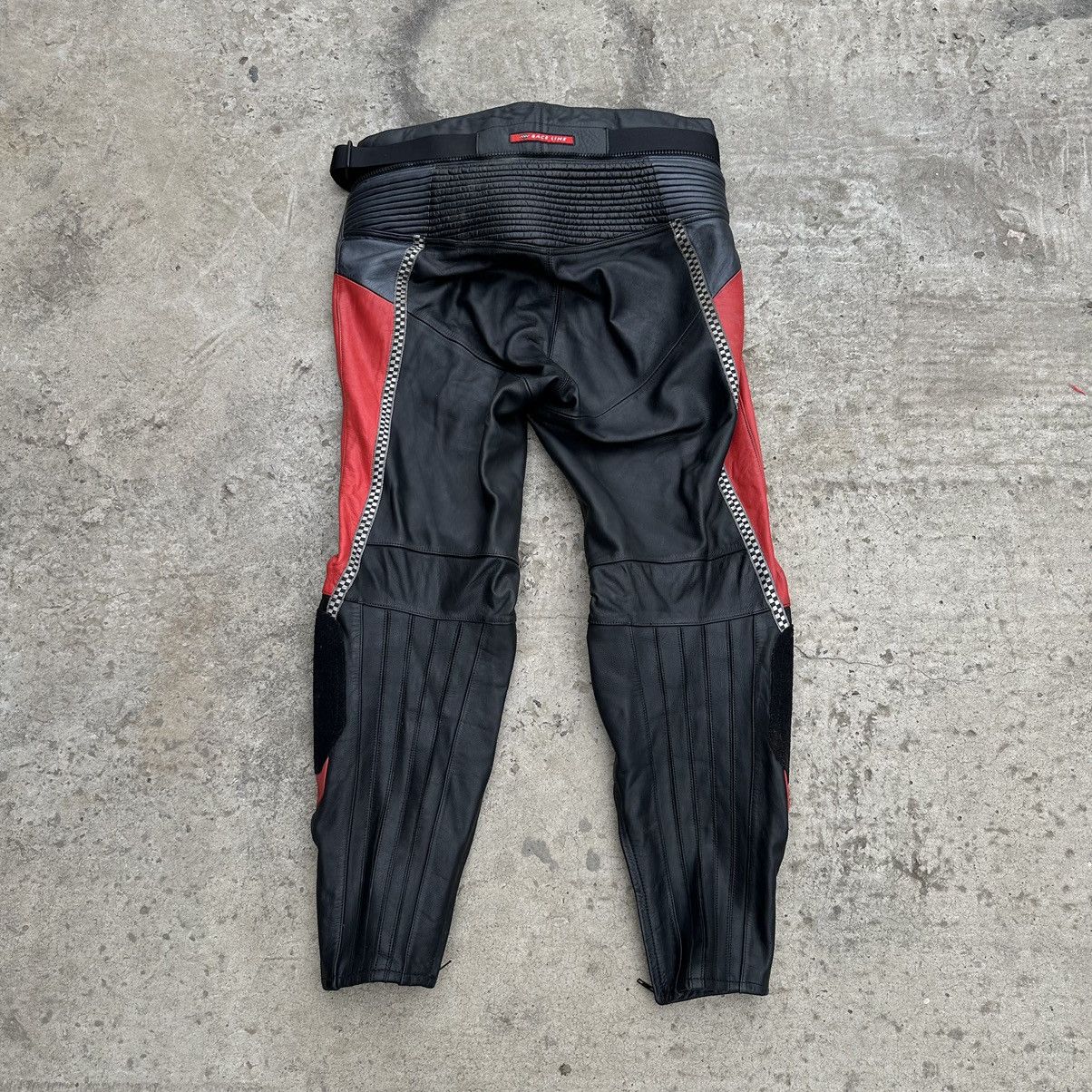 Leather Vintage Moto Leather Pants Size 58 Streetwear Y2K 00s Size US 42 / EU 58 - 2 Thumbnail