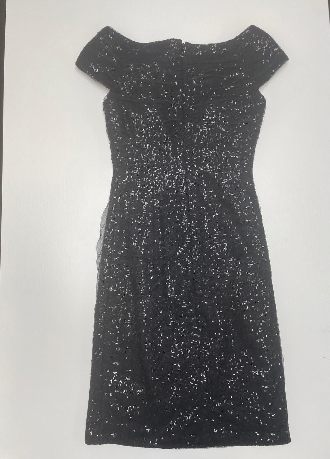 Lauren Ralph Lauren Bodycon black sequined dress Size XS / US 0-2 / IT 36-38 - 2 Thumbnail