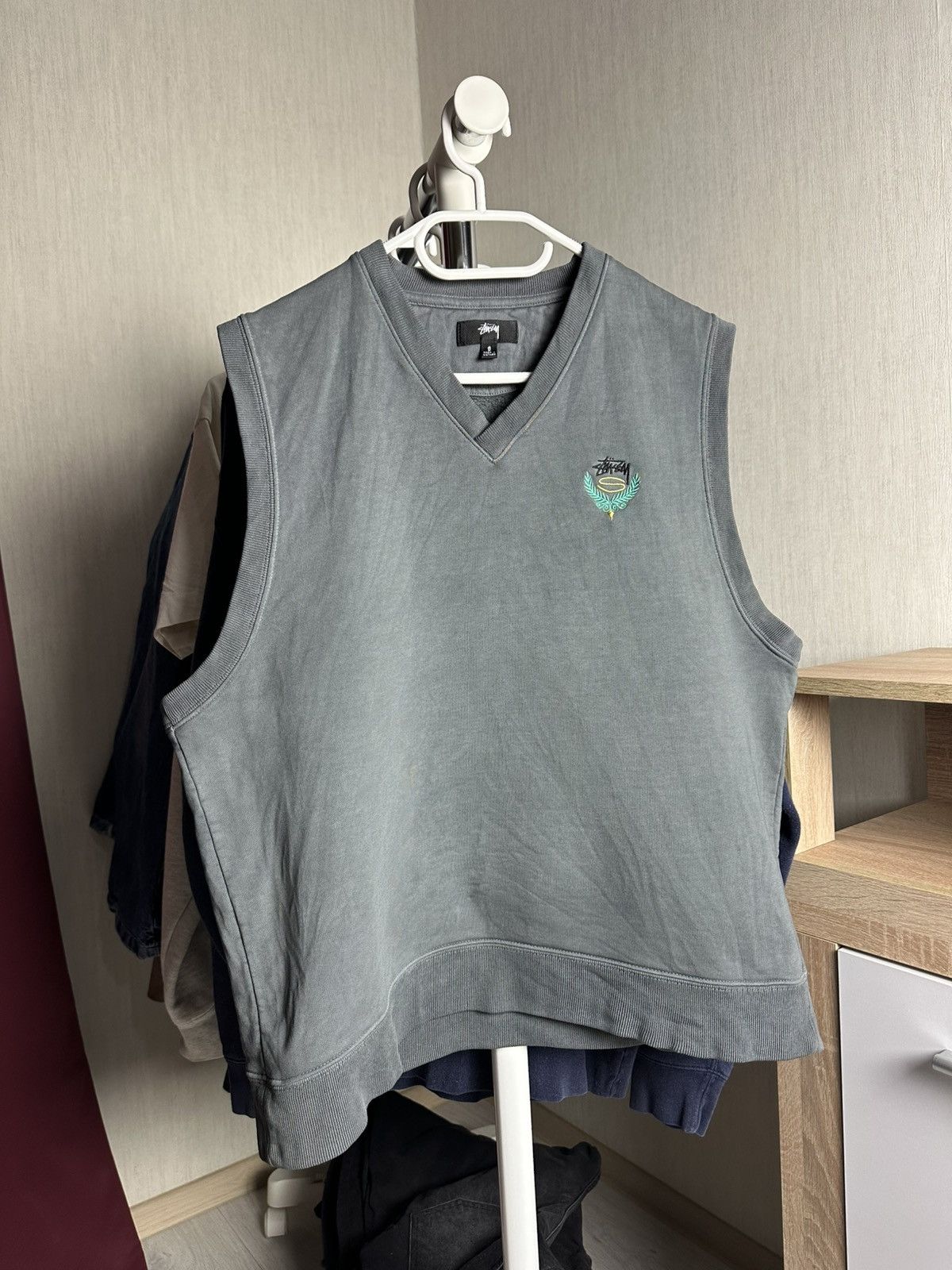 Stussy Stussy Vest Mini logo y2k Size US S / EU 44-46 / 1 - 1 Thumbnail