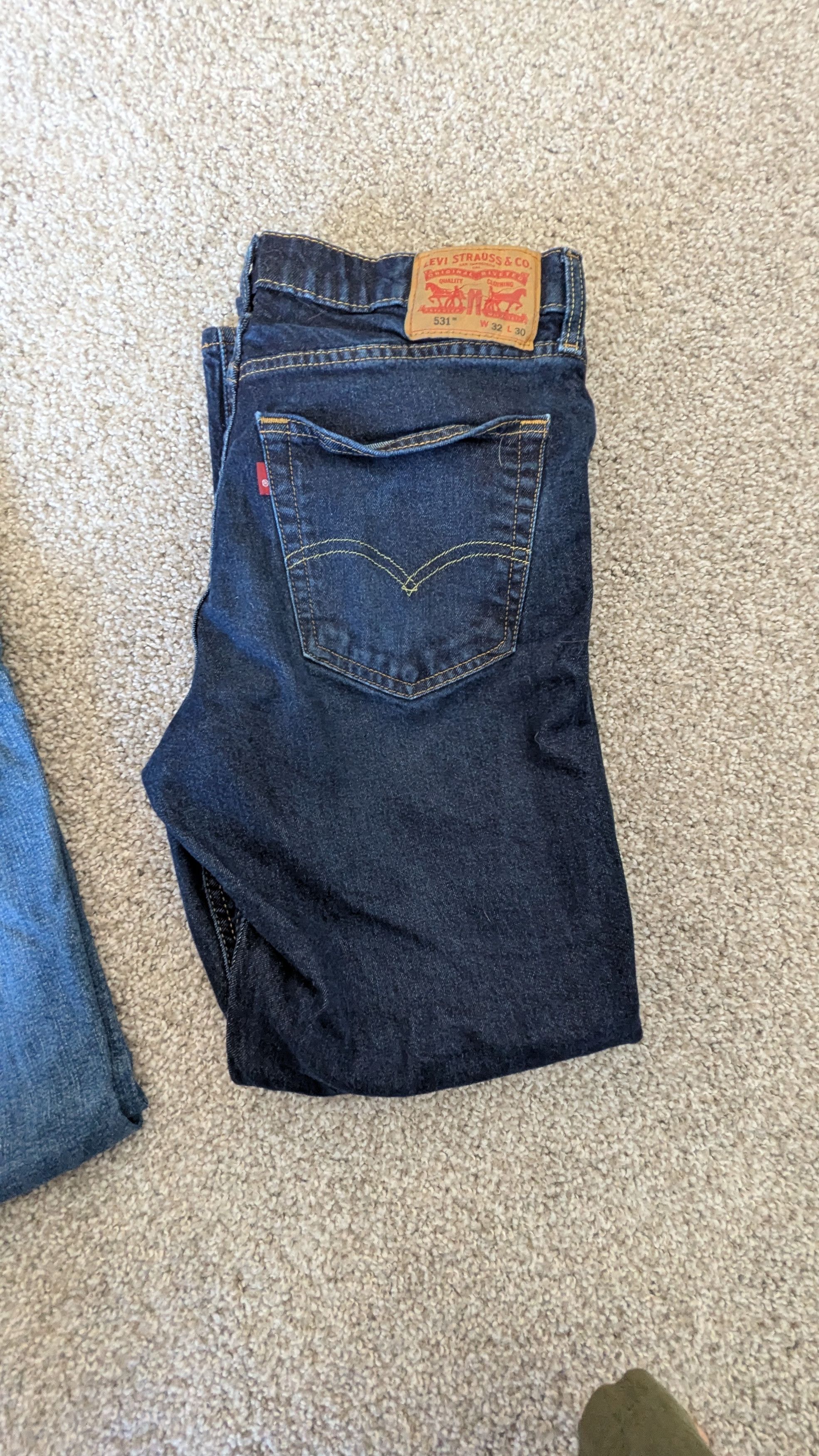 Levi's 531 Dark Jeans Size US 32 / EU 48 - 1 Thumbnail