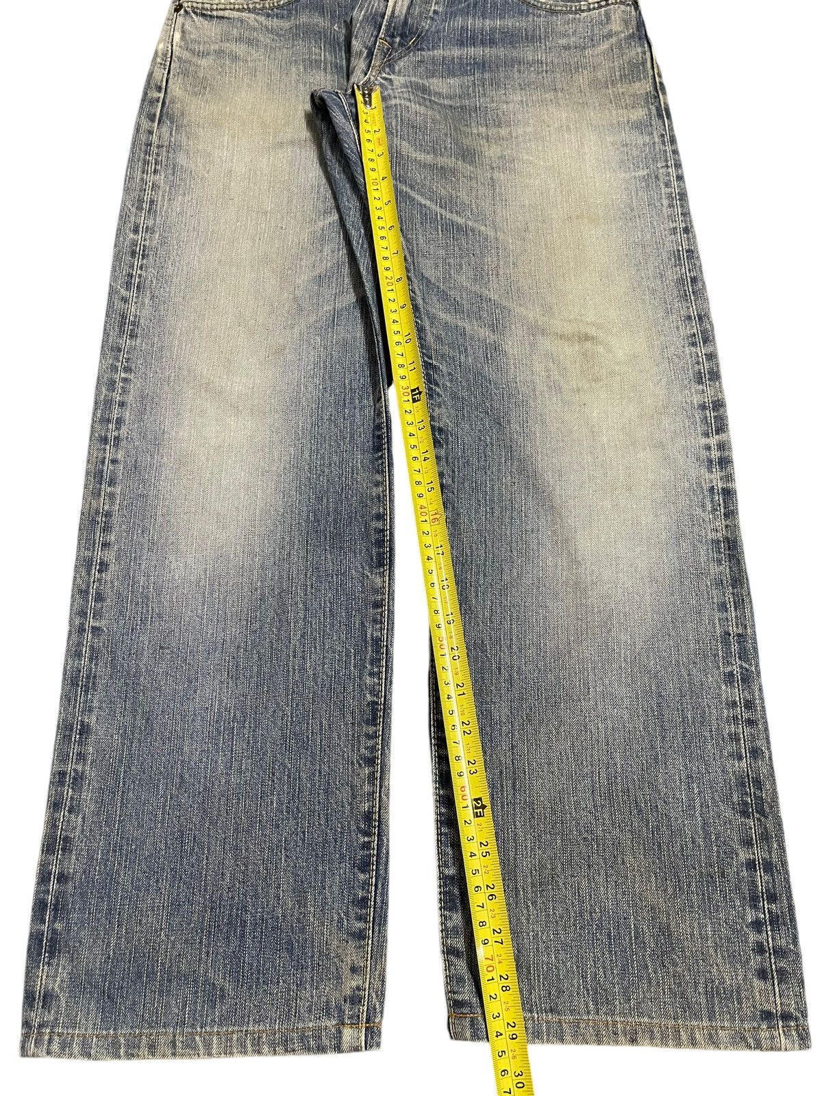 Edwin Vintage Japan Edwin 505zx Faded Wash Style Baggy Jeans Size US 33 - 15 Thumbnail