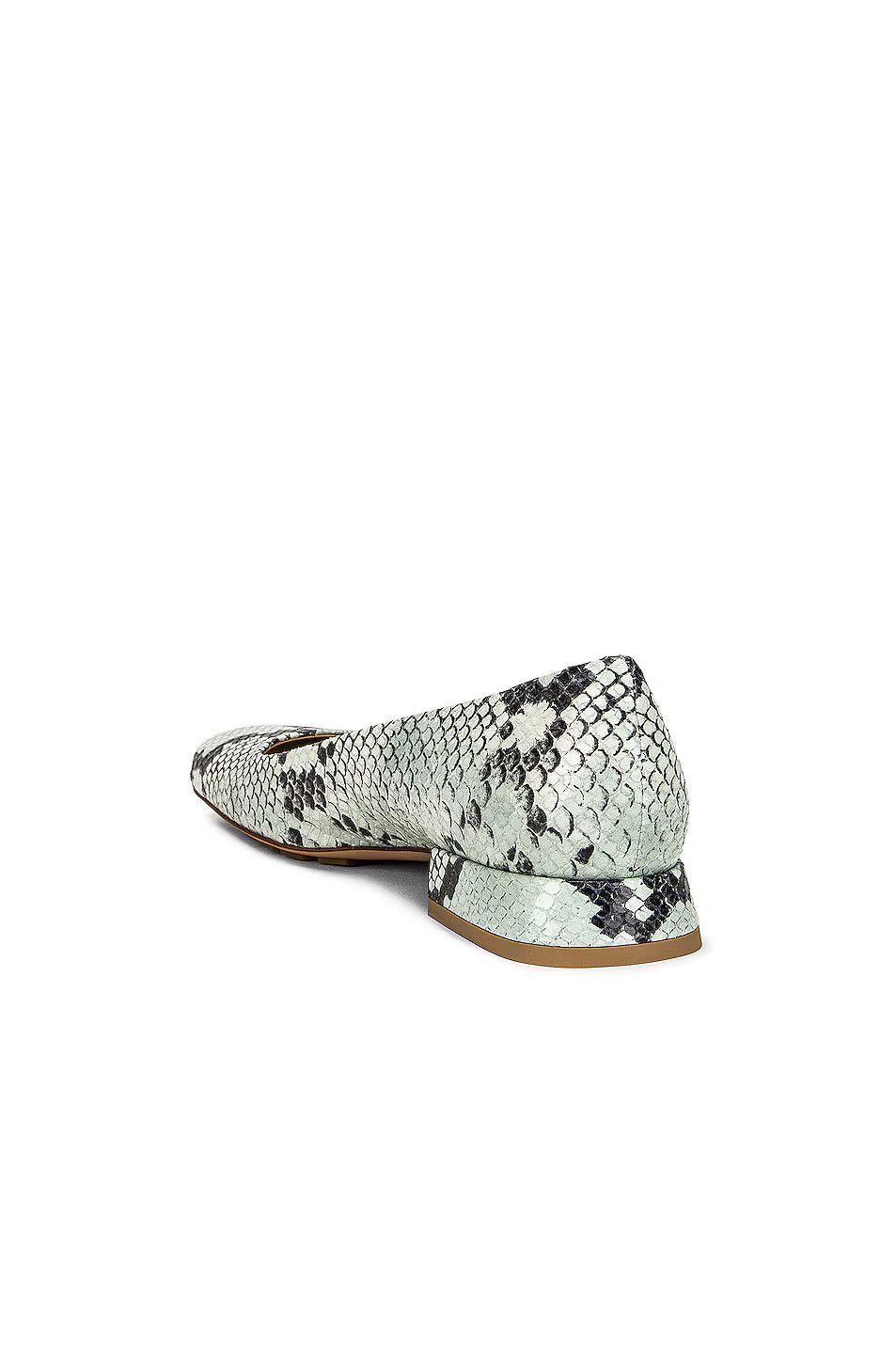 Bottega Veneta o1y0725 Ballet Flats in Sage Green/Black Size US 7 / IT 37 - 4 Thumbnail