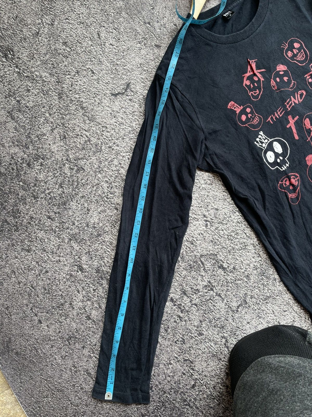 Japanese Brand Y2k 101 ifsixwasnine long sleeve skull Size US L / EU 52-54 / 3 - 8 Thumbnail