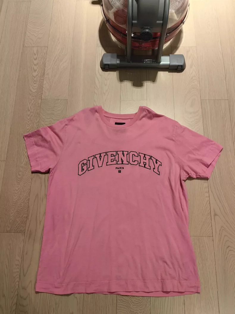 Givenchy Men's Pink Short Sleeve T-Shirt TEE