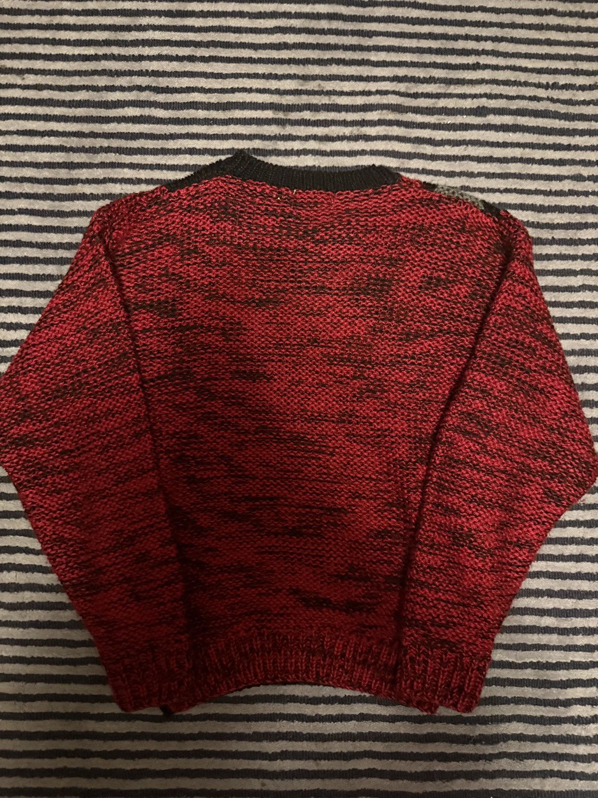 Vintage saturdays black n red knit Size US M / EU 48-50 / 2 - 2 Thumbnail
