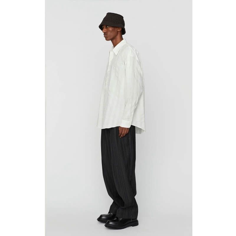 Mfpen Exact Shirt Wide Seersucker White/Cream Size M Size US M / EU 48-50 / 2 - 4 Thumbnail