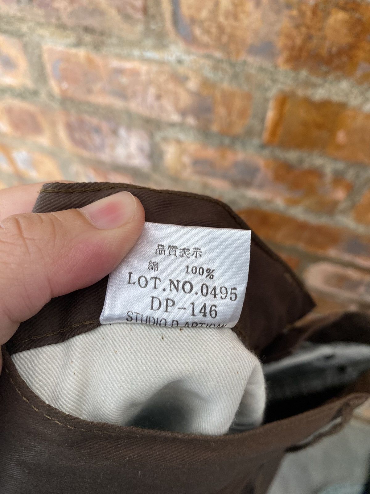 Studio D'Artisan 1990s Brown lights Pants Size US 31 - 16 Thumbnail