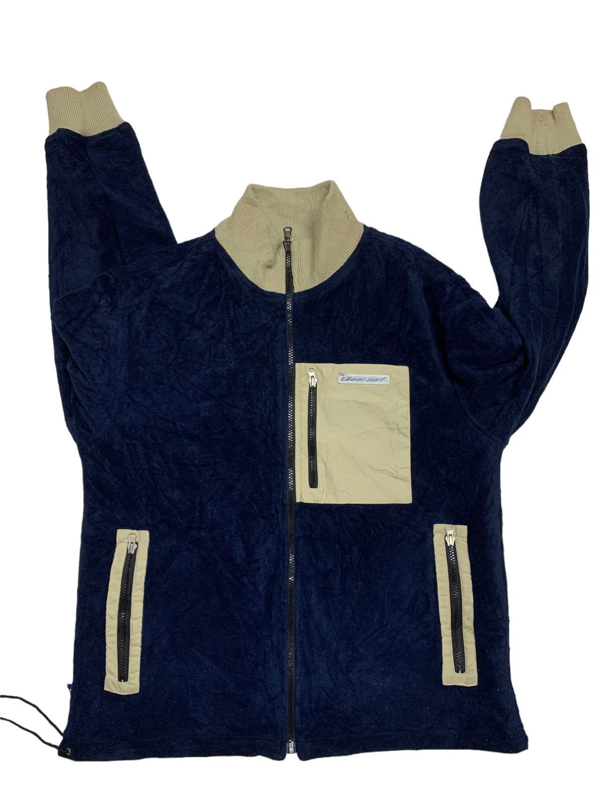 Japanese Brand Bear surf vintage reversible jacket Size US L / EU 52-54 / 3 - 5 Thumbnail