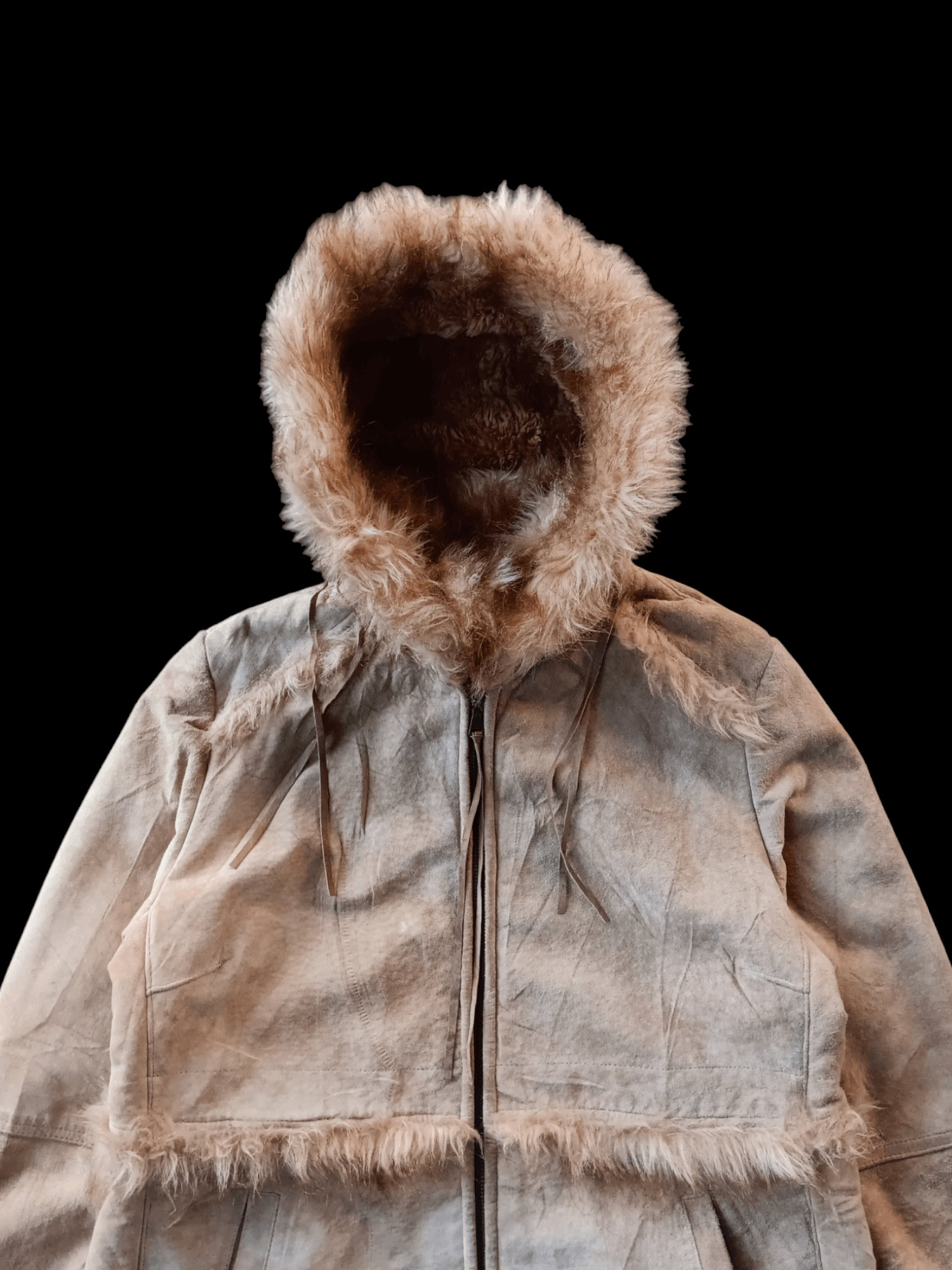 Vintage Avanti newyork Suede leather fur ifsixwasnine style jacket Size US M / EU 48-50 / 2 - 2 Thumbnail