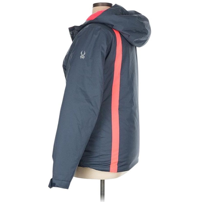 Spyder NWT Spyder MYX Ski Jacket Charcoal Grey Pink Winter Jacket W Size XL / US 12-14 / IT 48-50 - 15 Thumbnail