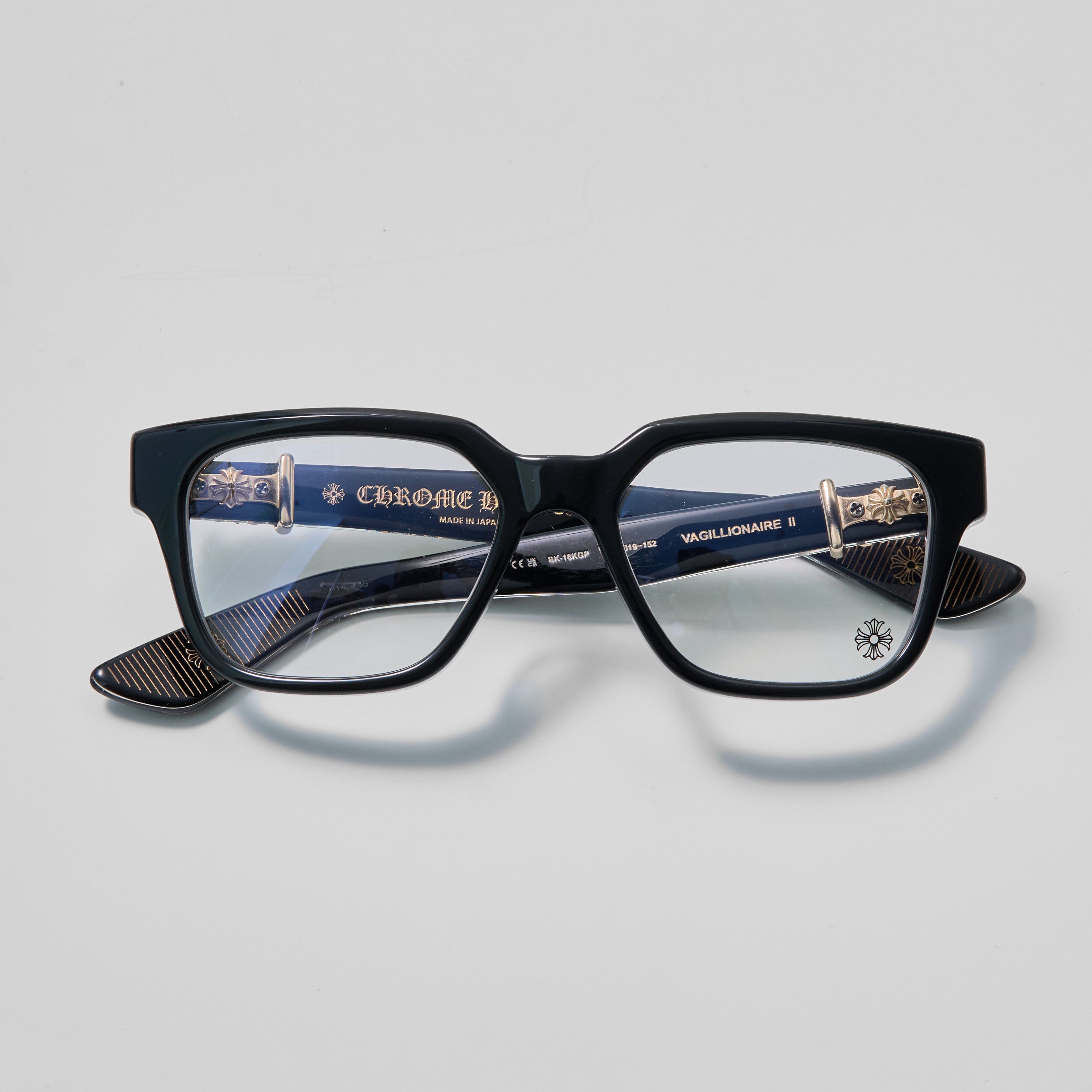 Chrome Hearts DIAMOND CHROME HEARTS VAGILLIONAIRE II BLACK/18KGP Size ONE SIZE - 5 Thumbnail