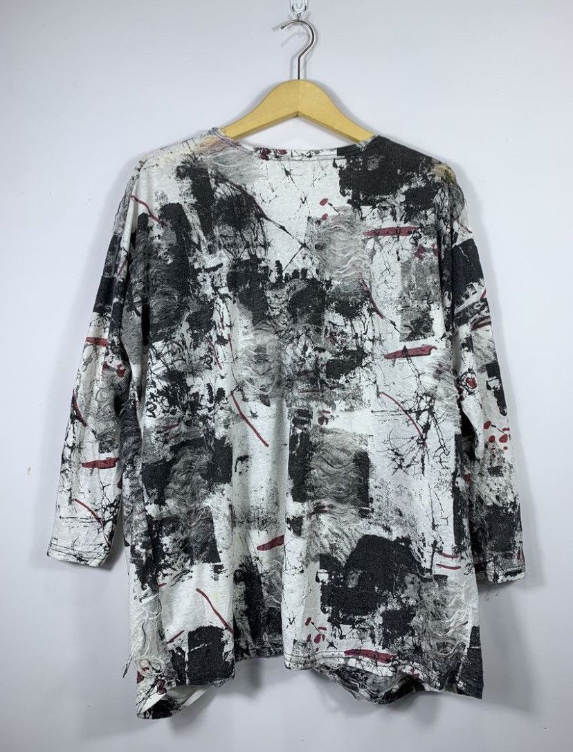 If Six Was Nine Distressed Abstract ifsix lgb style long slevee Size US L / EU 52-54 / 3 - 2 Thumbnail