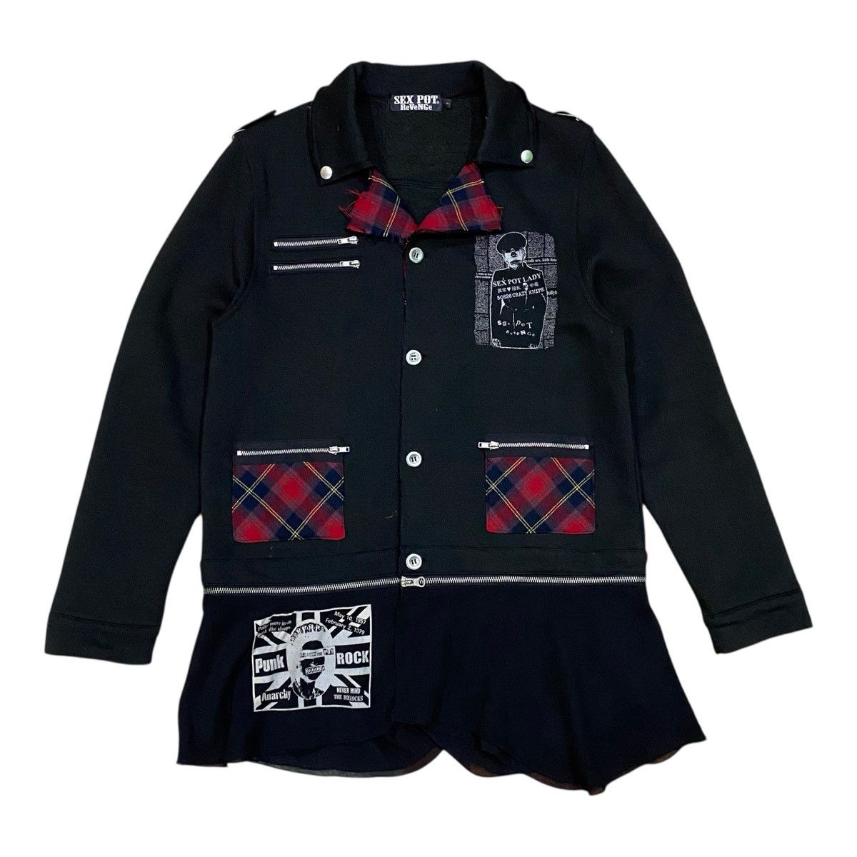 Sex Pot ReVeNGe ☀️Sex Pot Revange punk gothic jacket woman Size M / US 6-8 / IT 42-44 - 2 Thumbnail