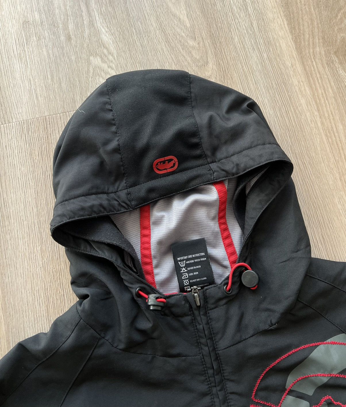 Ecko Unltd. × Vintage Vintage Ecko Unltd Black Anorak Jacket Size US S / EU 44-46 / 1 - 8 Thumbnail