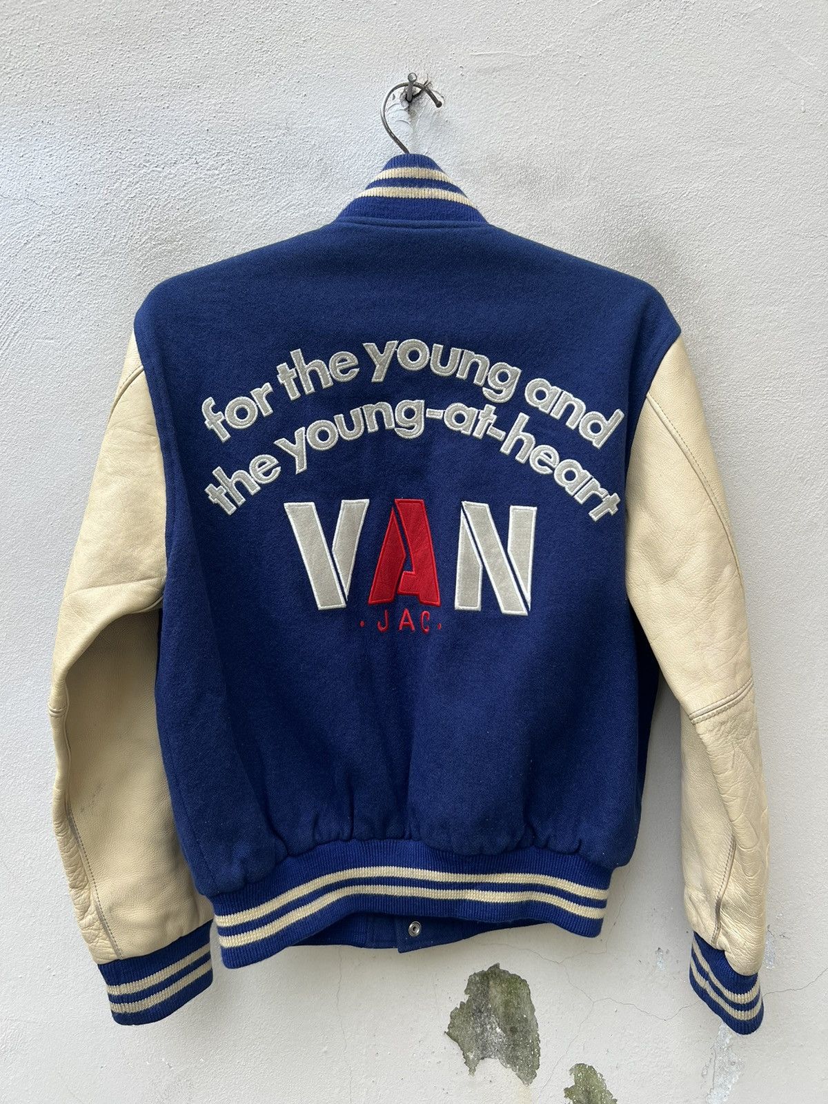 Vintage Vintage 80s Van Jac Japan Streetwear Varsity Bomber Jacket Size US M / EU 48-50 / 2 - 13 Thumbnail