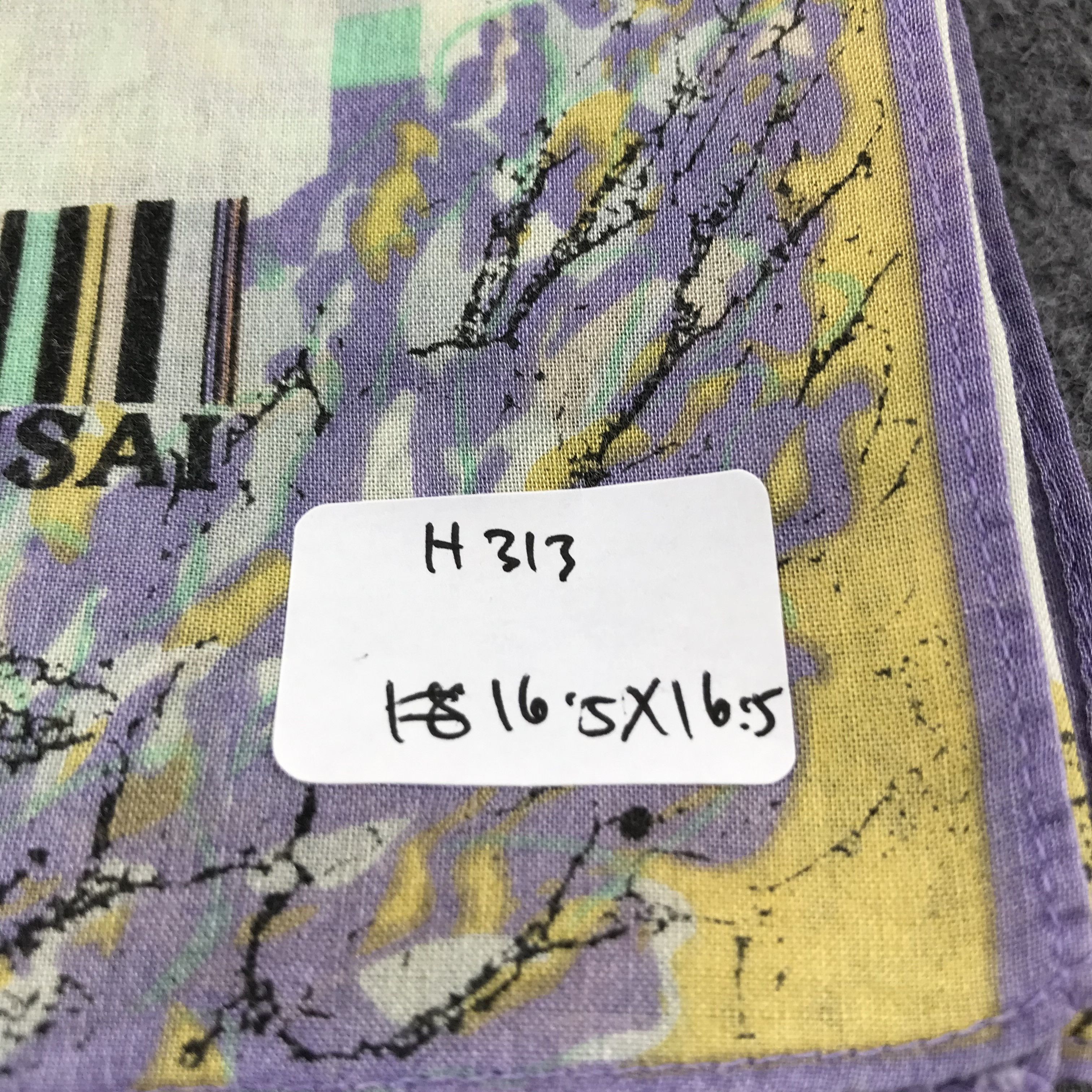 Kansai Yamamoto Kansai Handkerchief Neckerchief Bandana H313 Size ONE SIZE - 7 Thumbnail