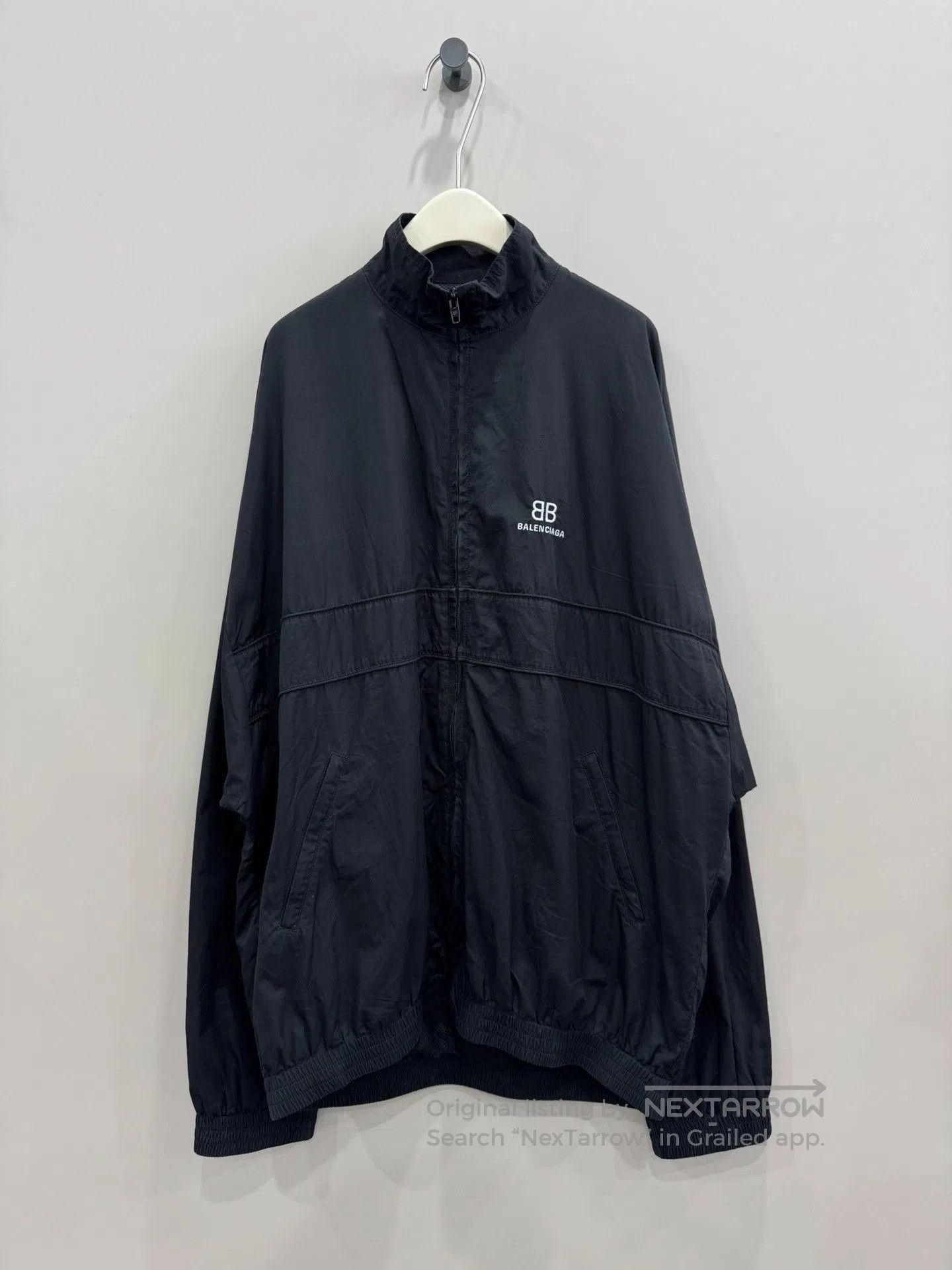 Balenciaga Balenciaga Embroidered Jacket in Black. Size US L / EU 52-54 / 3 - 1 Thumbnail