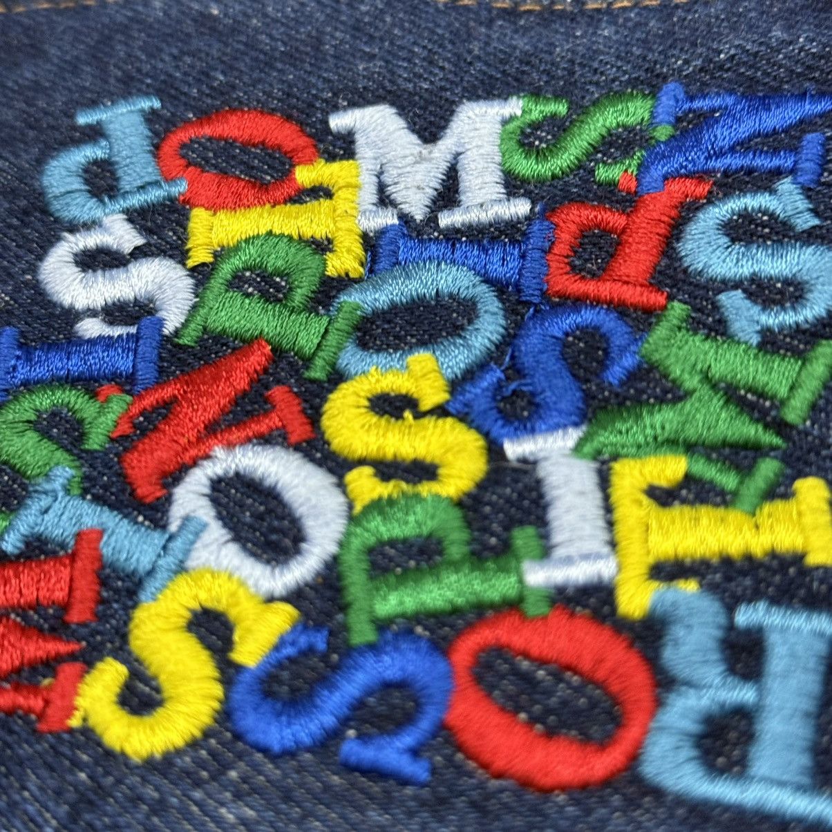 Missoni Missoni Embroidery Multicolor Unisex Denim Pants Size 24" / US 00 / IT 34 - 13 Thumbnail